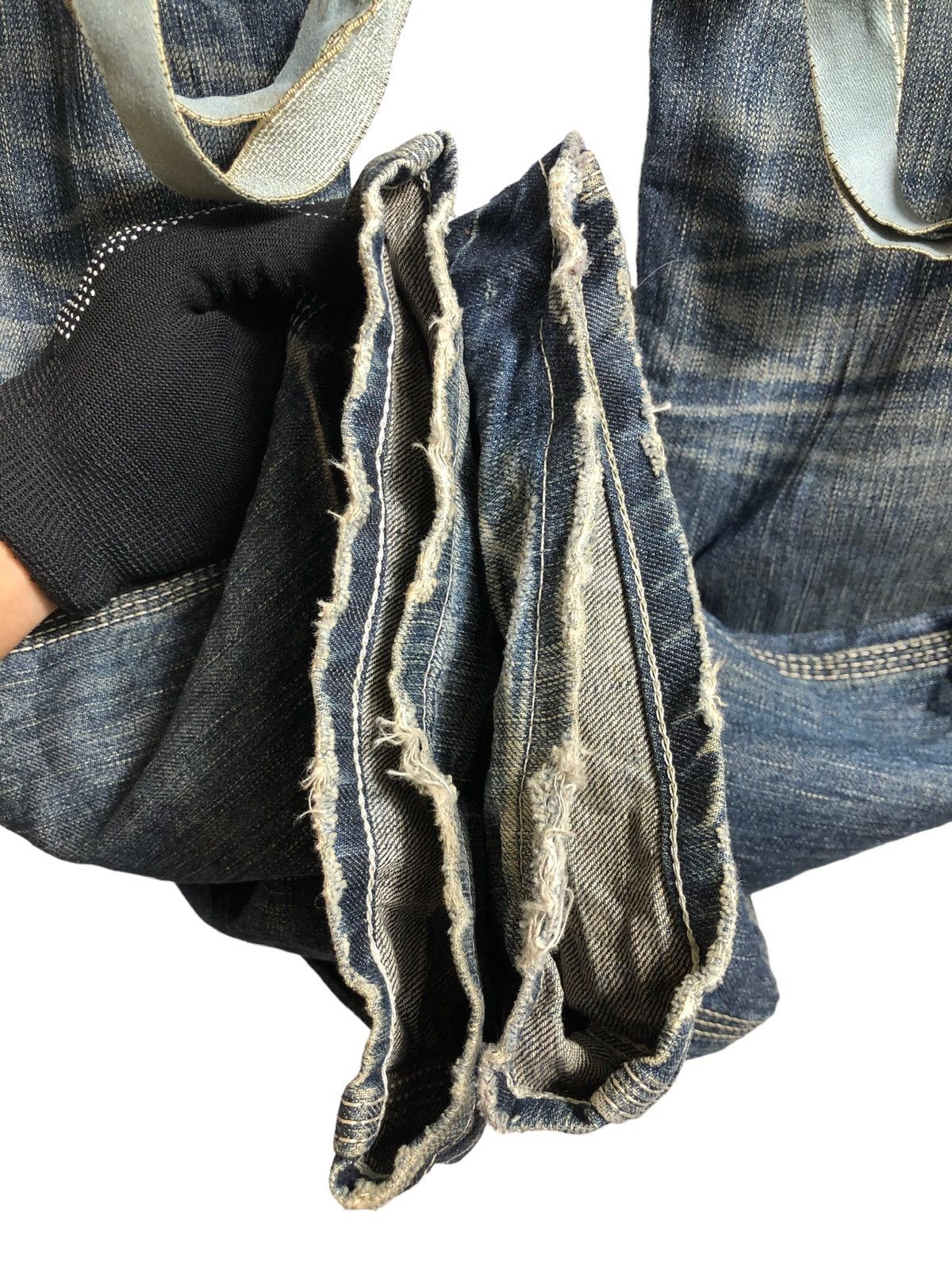 Edwin Japanese Brand Edwin 503 Blue Trip overall carpenter style Size US 36 / EU 52 - 7 Thumbnail
