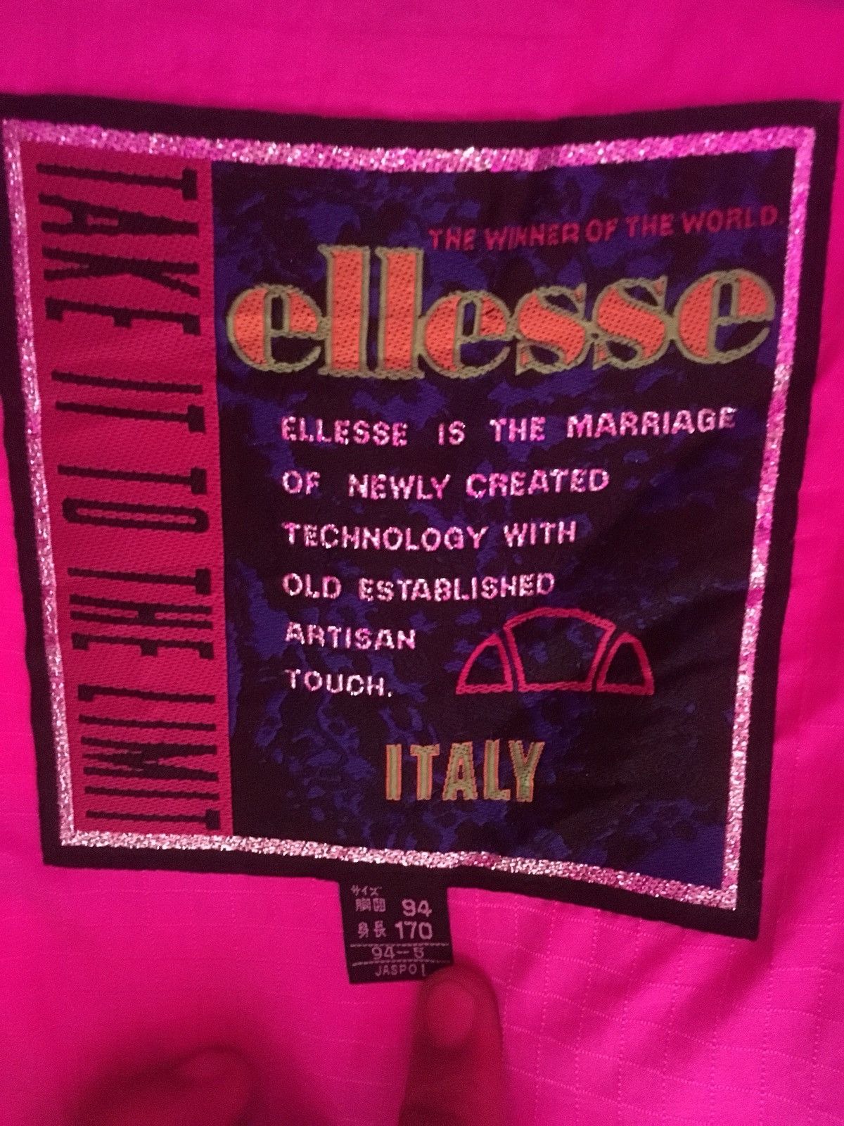 Ellesse × Vintage Ellesse Ski wear Jacket Armpit26x31 inches Size US XL / EU 56 / 4 - 8 Thumbnail
