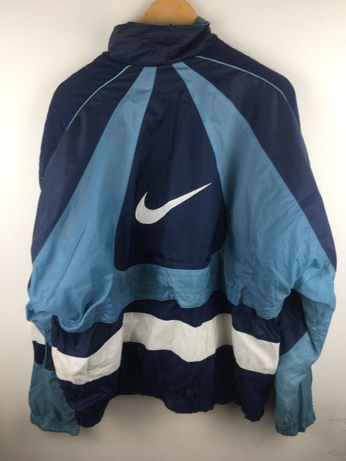 Nike × Vintage vintage 90s nike training Jacket Armpit 26.5x28 Size US XL / EU 56 / 4 - 1 Thumbnail