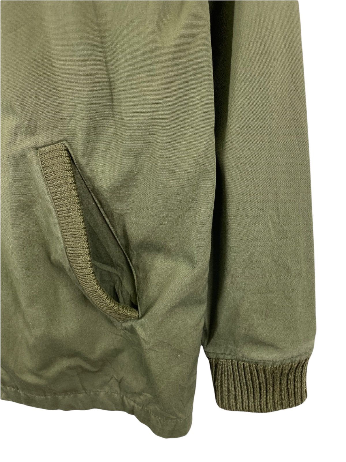 Global Work × Japanese Brand × Vintage Vintage Global Work Zipper Jacket Cotton Fabric Size US M / EU 48-50 / 2 - 6 Thumbnail