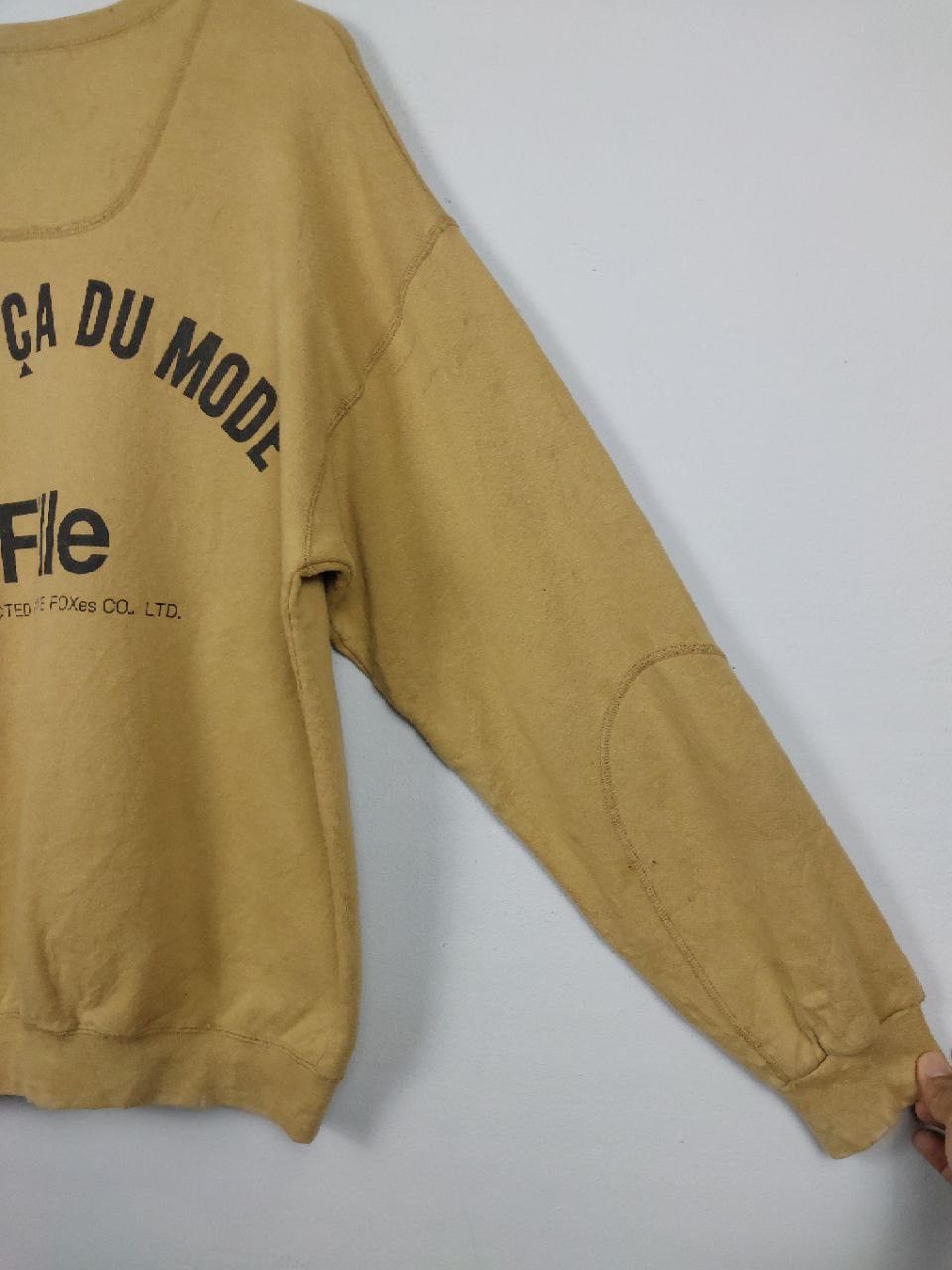 Comme Ca Ism × Vintage Vintage Comme Ca Du Mode Sweatshirt Size US L / EU 52-54 / 3 - 3 Thumbnail