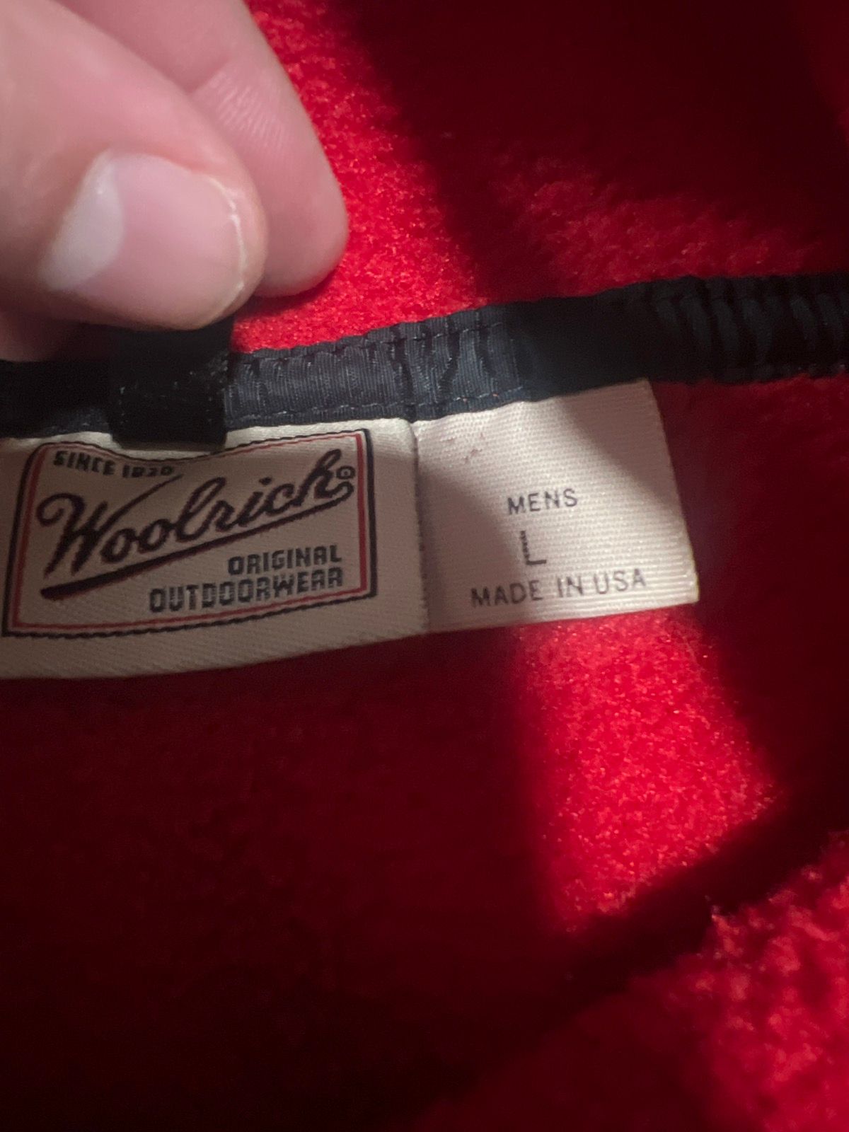 Vintage Vintage Made in USA Woolrich Polartec Jacket Size L Size US L / EU 52-54 / 3 - 3 Thumbnail