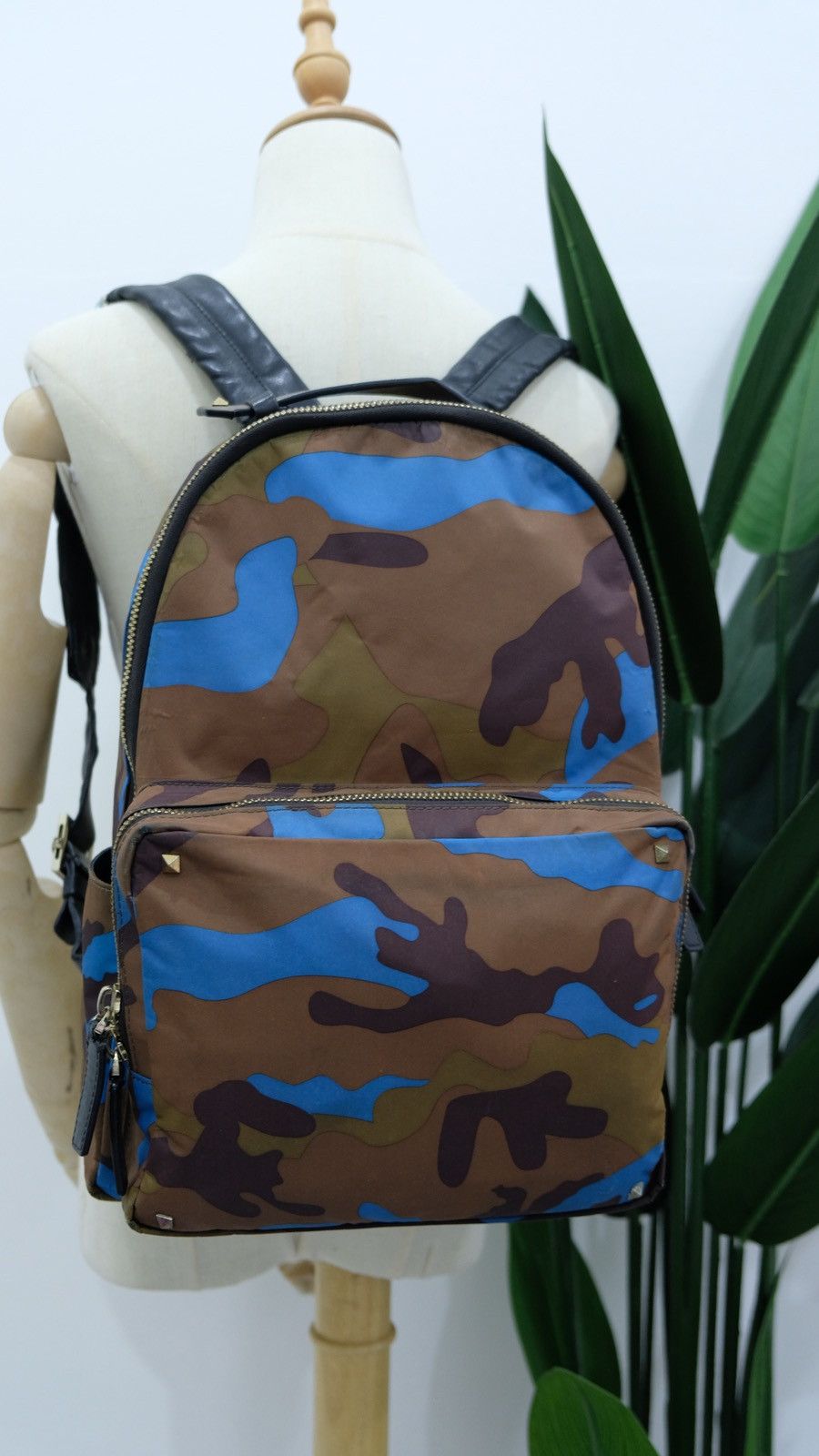 Valentino garavani camouflage backpack sales