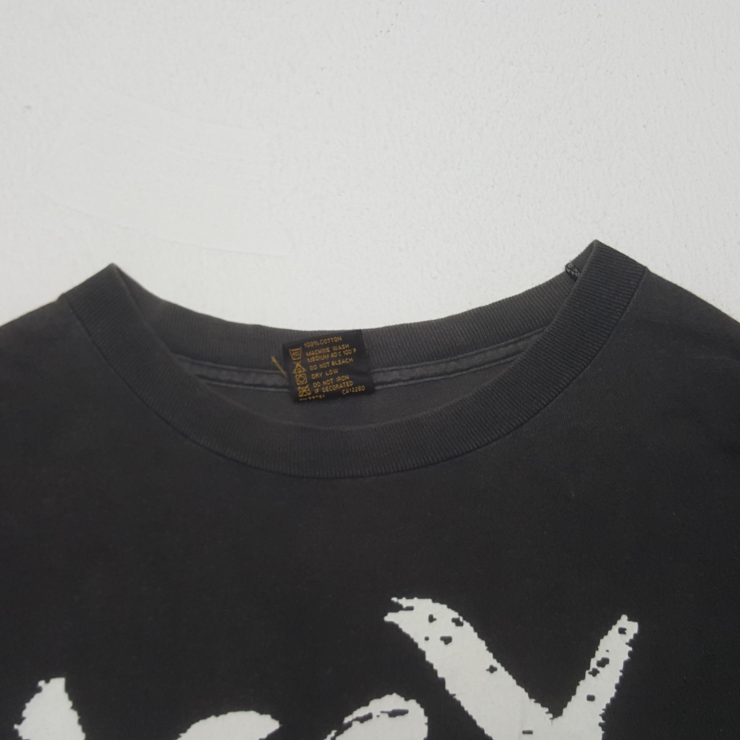 Band Tees × Vintage Vintage 90's Iggy Pop American Singer Tour Tshirt Size US L / EU 52-54 / 3 - 5 Thumbnail