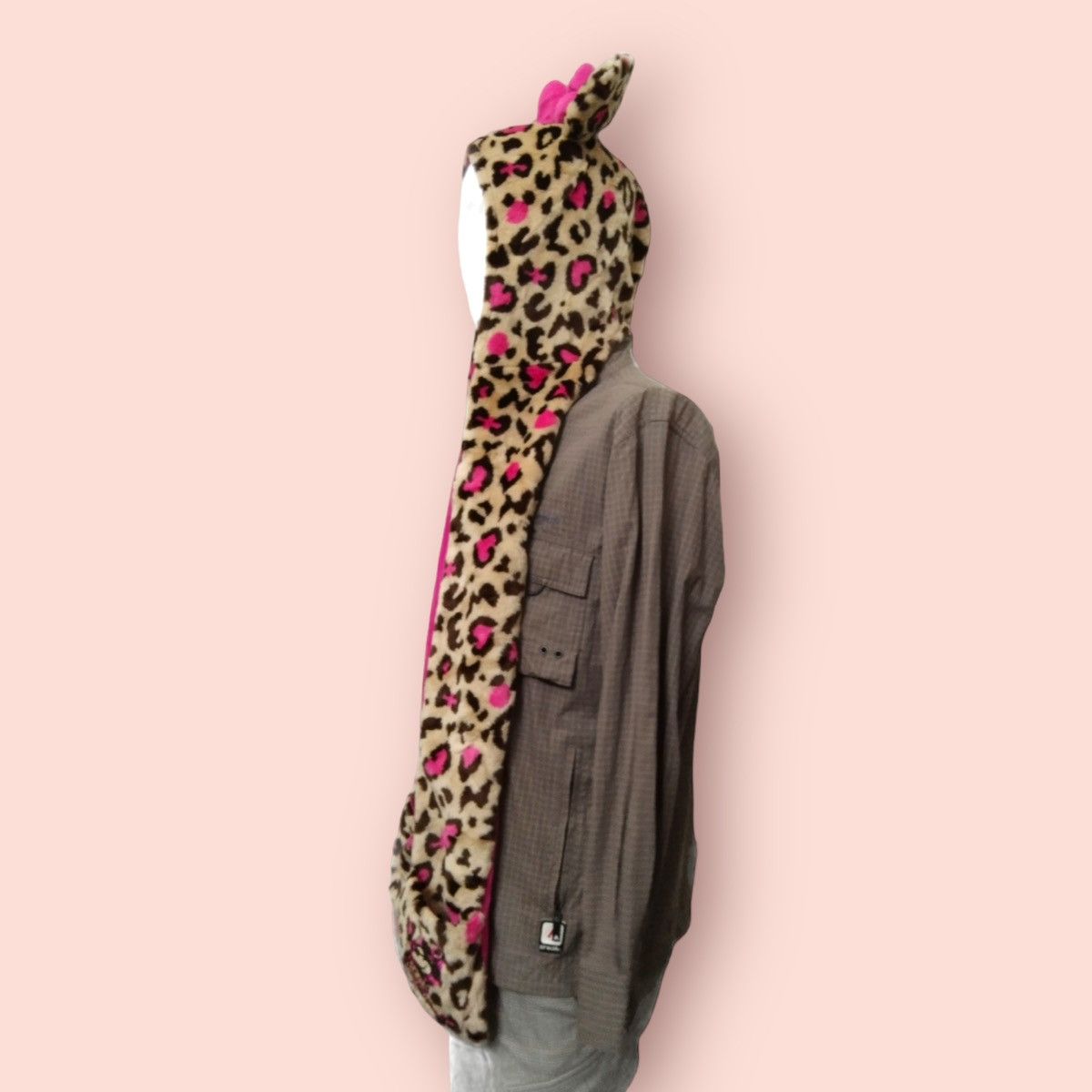 Disney × Japanese Brand × Mickey Mouse VINTAGE MINNIE MOUSE LEOPARD FAUX FUR Size ONE SIZE - 6 Thumbnail
