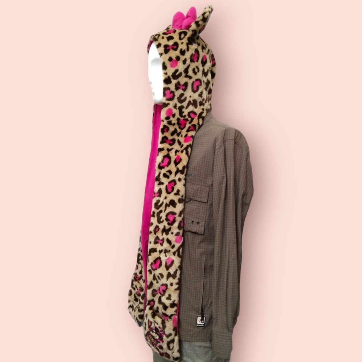Disney × Japanese Brand × Mickey Mouse VINTAGE MINNIE MOUSE LEOPARD FAUX FUR Size ONE SIZE - 7 Thumbnail