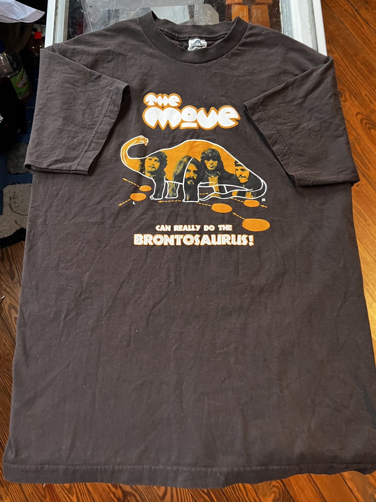 Band Tees × Vintage Vintage The Move Brontosaurus Rock Band Shirt Size US L / EU 52-54 / 3 - 2 Thumbnail
