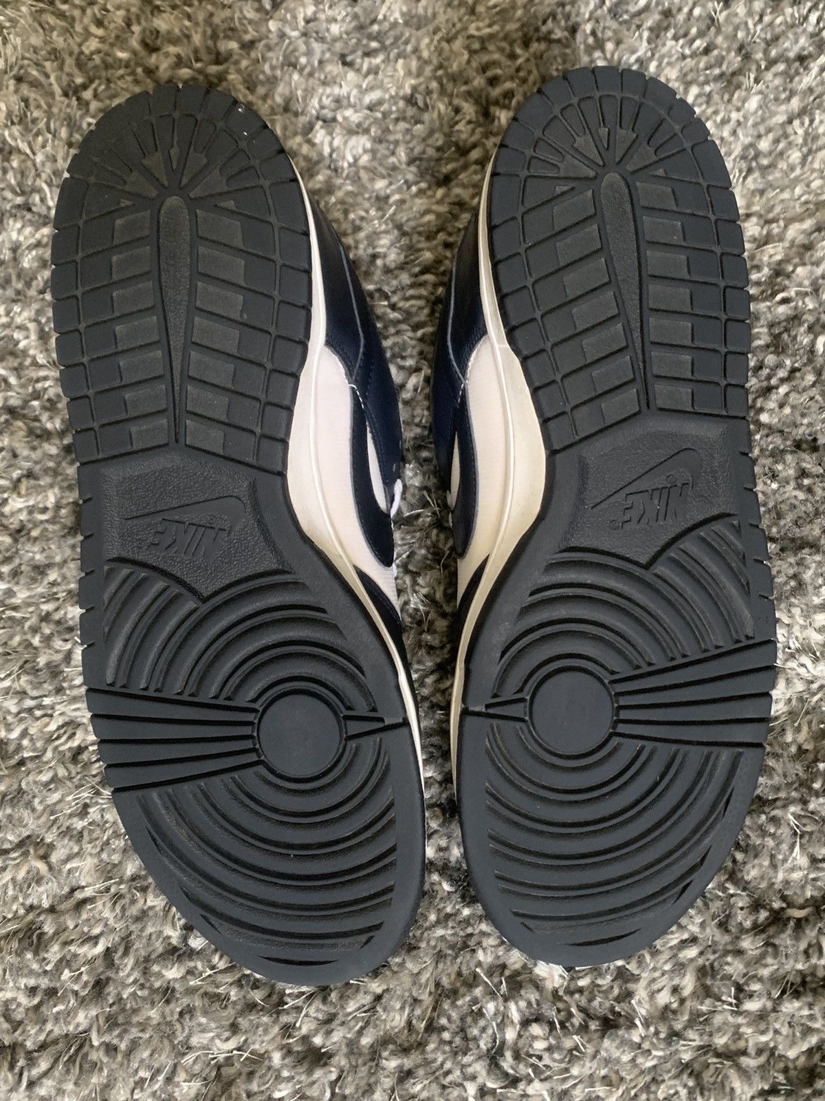 Nike Nike Dunk Low CL White/Dark Obsidian/Metallic Gold 2009 Size US 11 / EU 44 - 8 Thumbnail