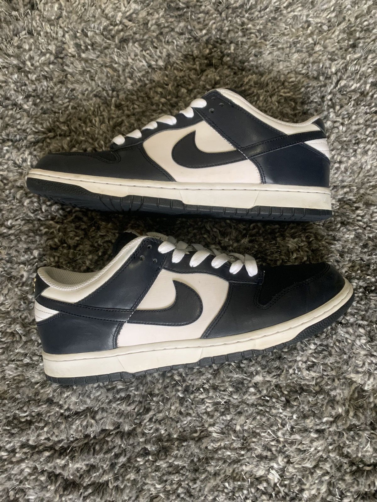 Nike Dunk Low CL White/Dark Obsidian/Metallic Gold 2009