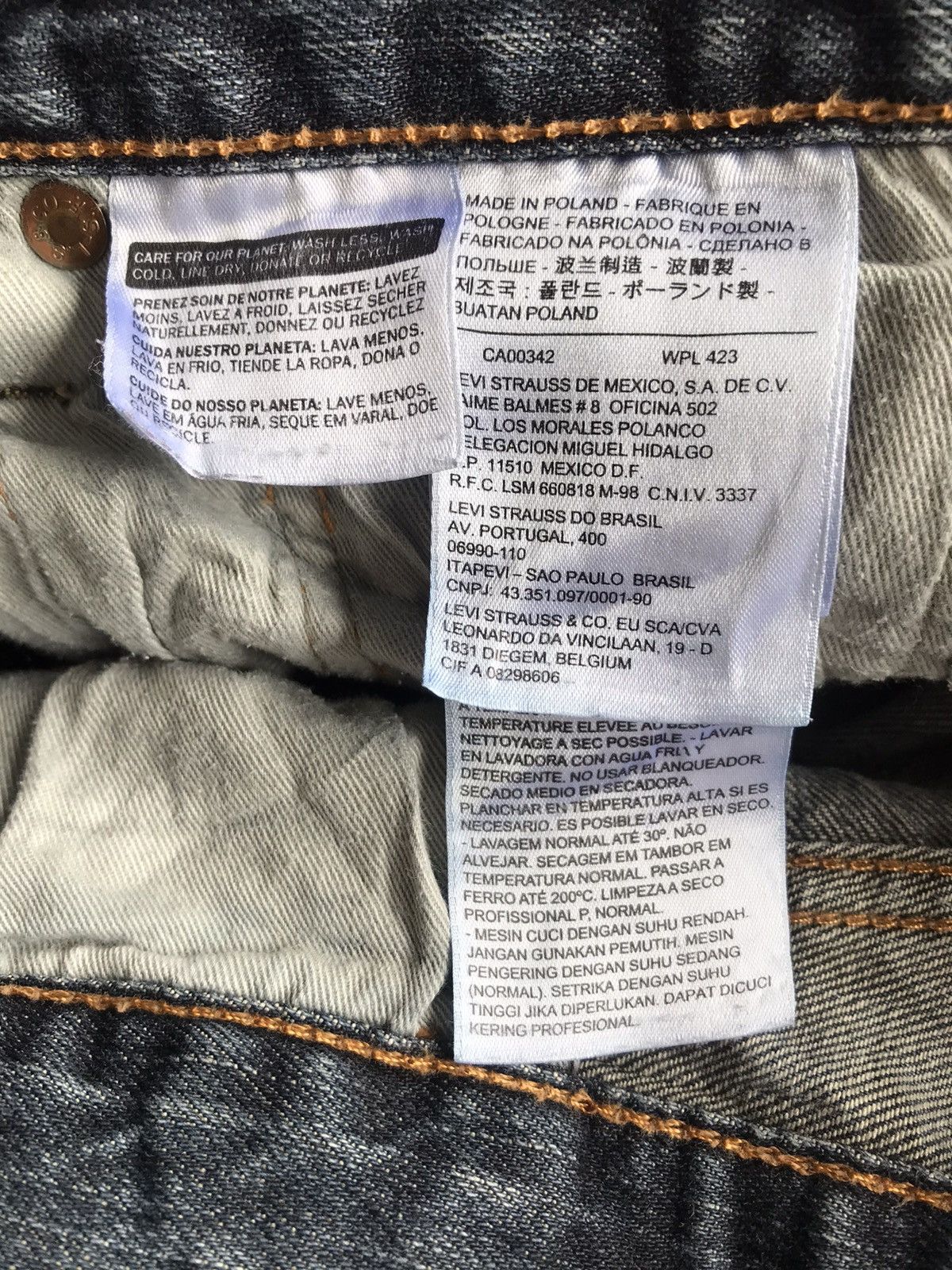 Levi's × Levi's Vintage Clothing Levis 501 Buttonfly Size 31”x40” Size US 31 - 10 Thumbnail