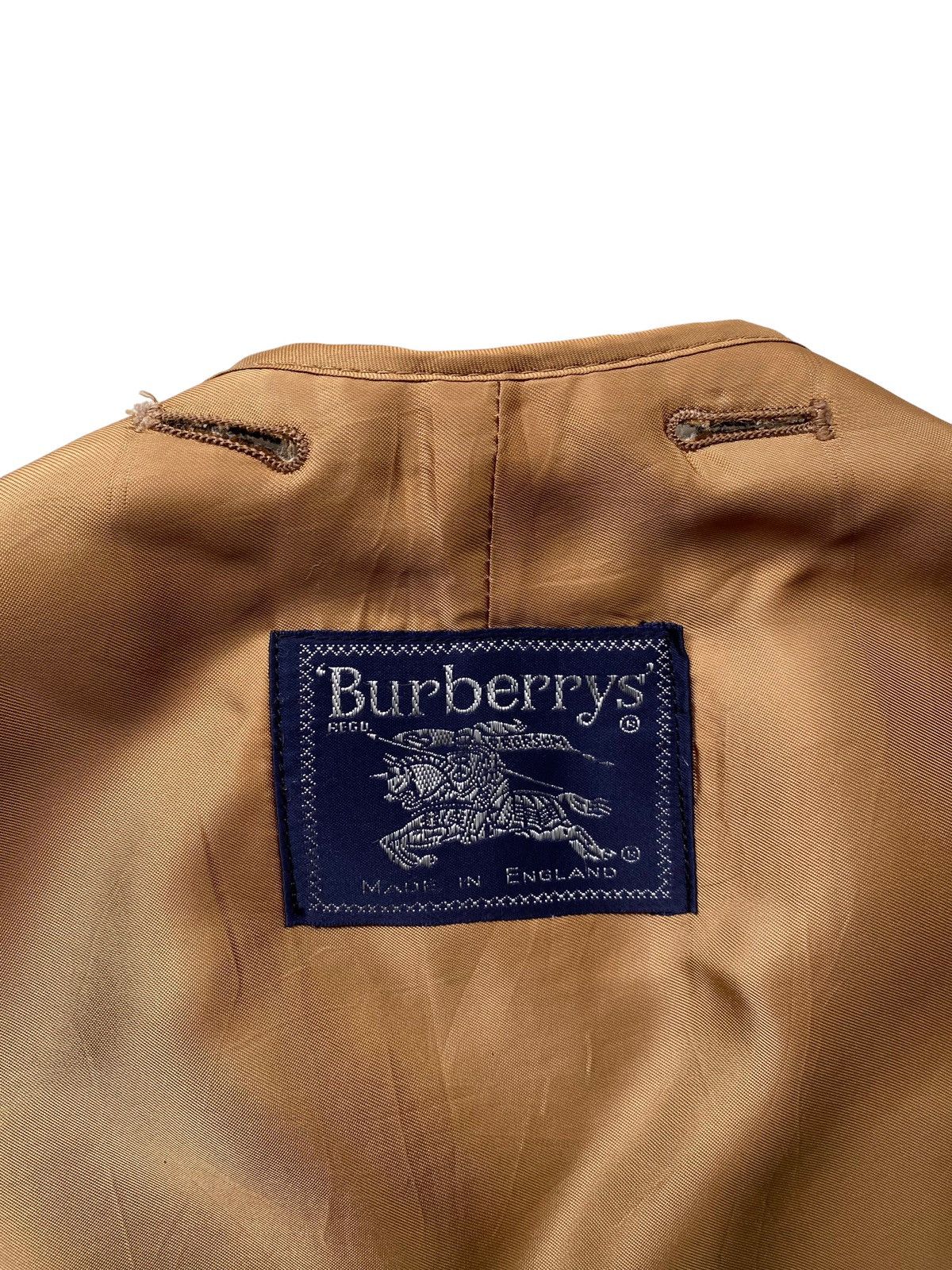 Burberry Burberry vintage 90s wool vest/trenchcoat lining add-on Size US L / EU 52-54 / 3 - 13 Thumbnail