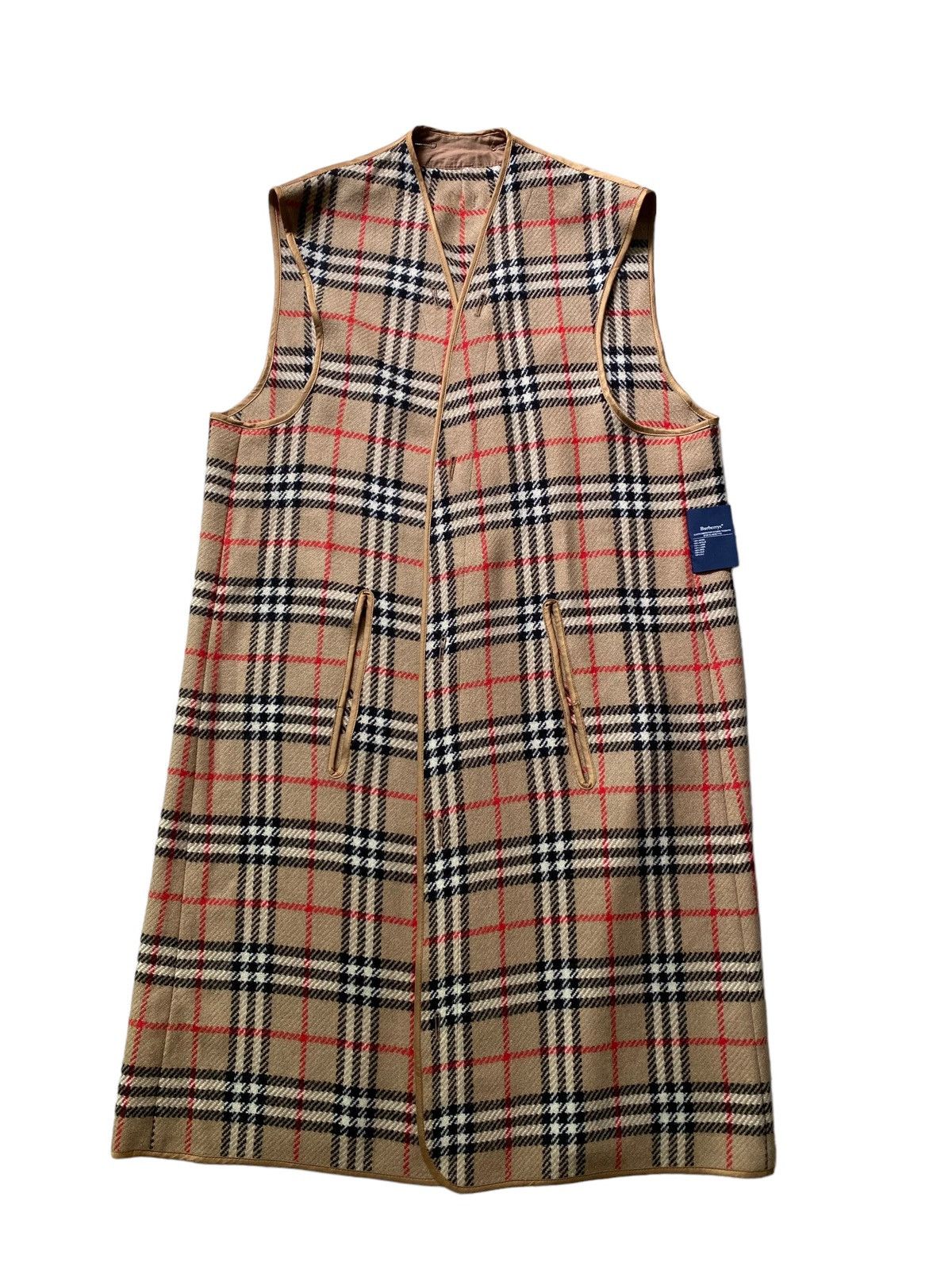 Burberry Burberry vintage 90s wool vest/trenchcoat lining add-on Size US L / EU 52-54 / 3 - 11 Thumbnail