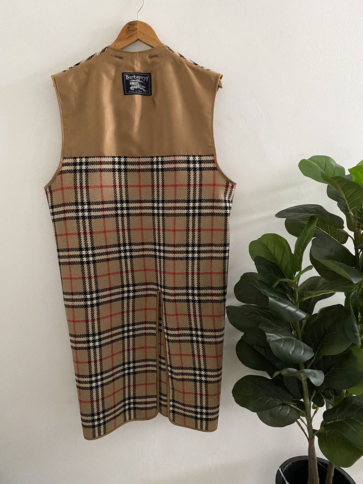 Burberry Burberry vintage 90s wool vest/trenchcoat lining add-on Size US L / EU 52-54 / 3 - 4 Thumbnail