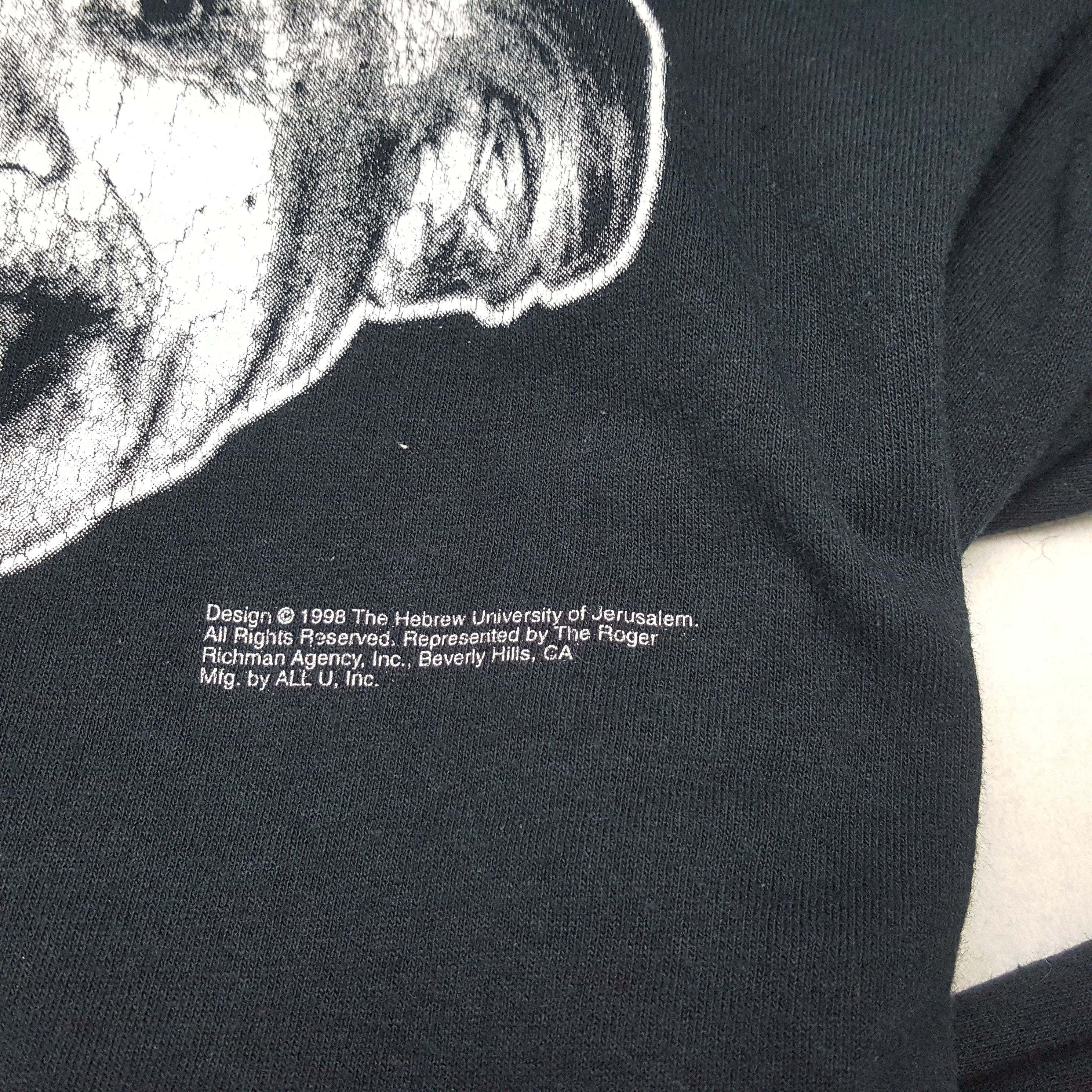 Arts & Science × Vintage ALBERT EINSTEIN Scientist Vintage Tshirt Size US M / EU 48-50 / 2 - 5 Thumbnail