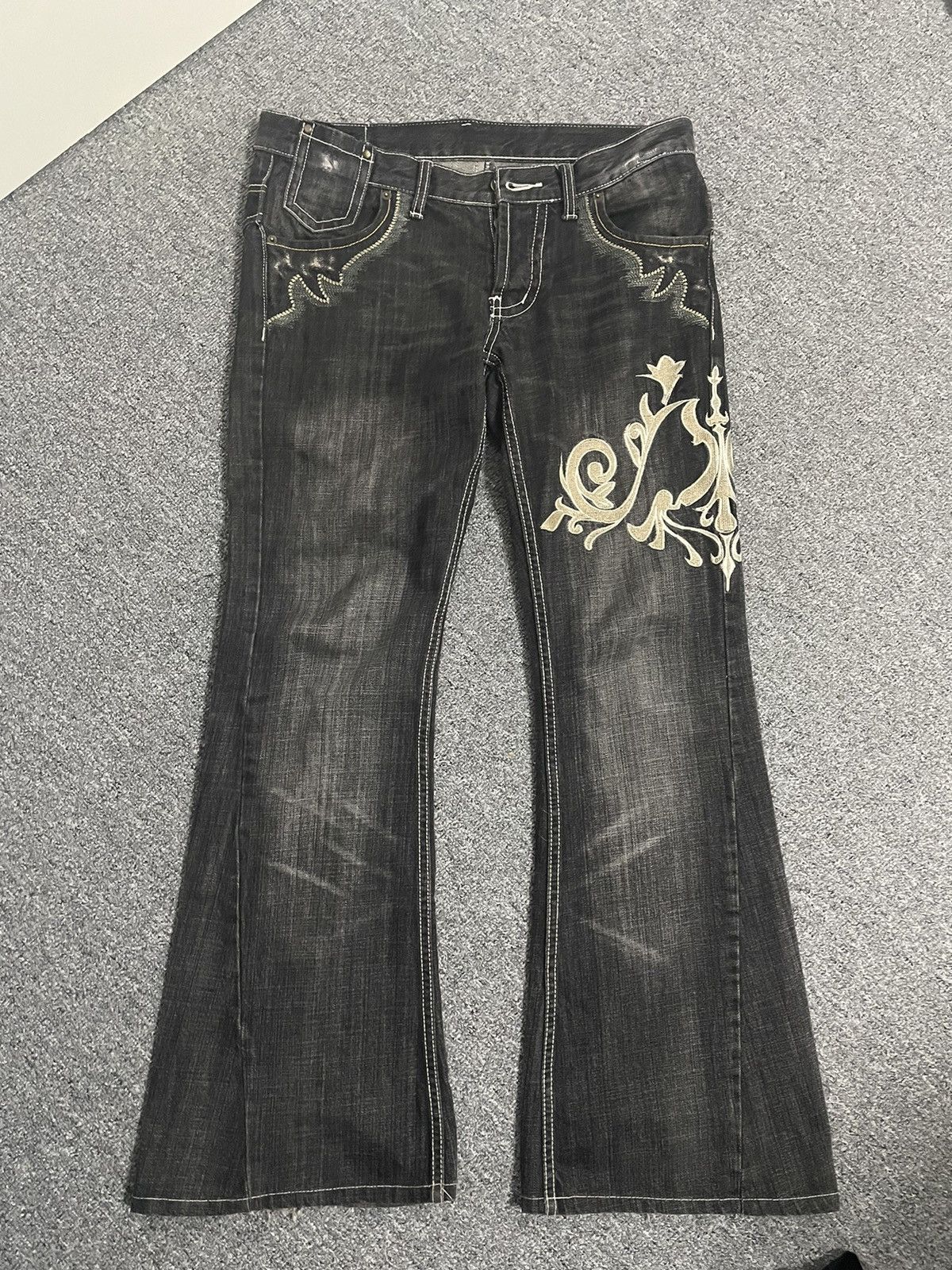 flare denim パンツ tornado tribal mart