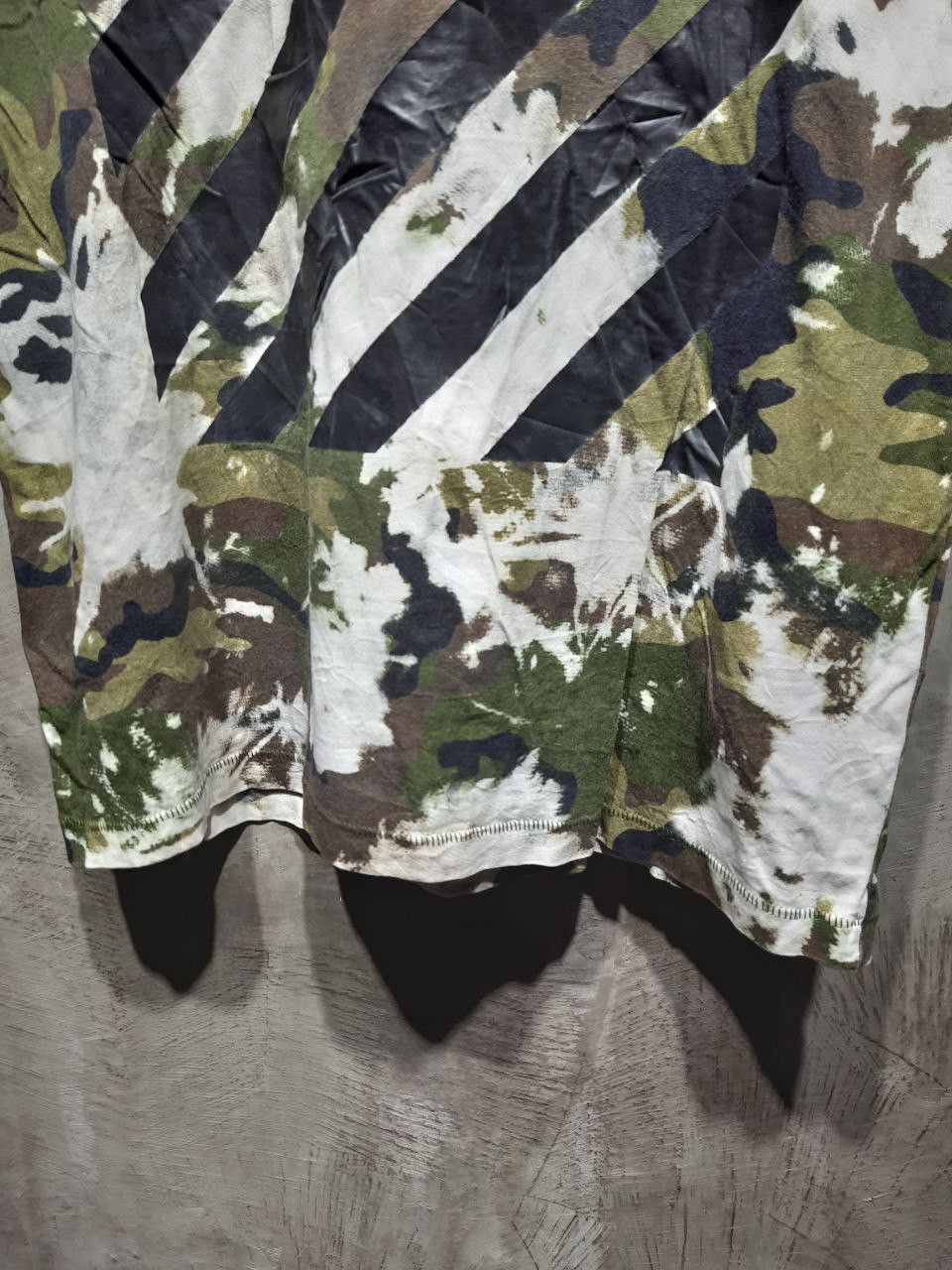 Off-White Off-White Camo Diagonal Tee Size US M / EU 48-50 / 2 - 8 Thumbnail
