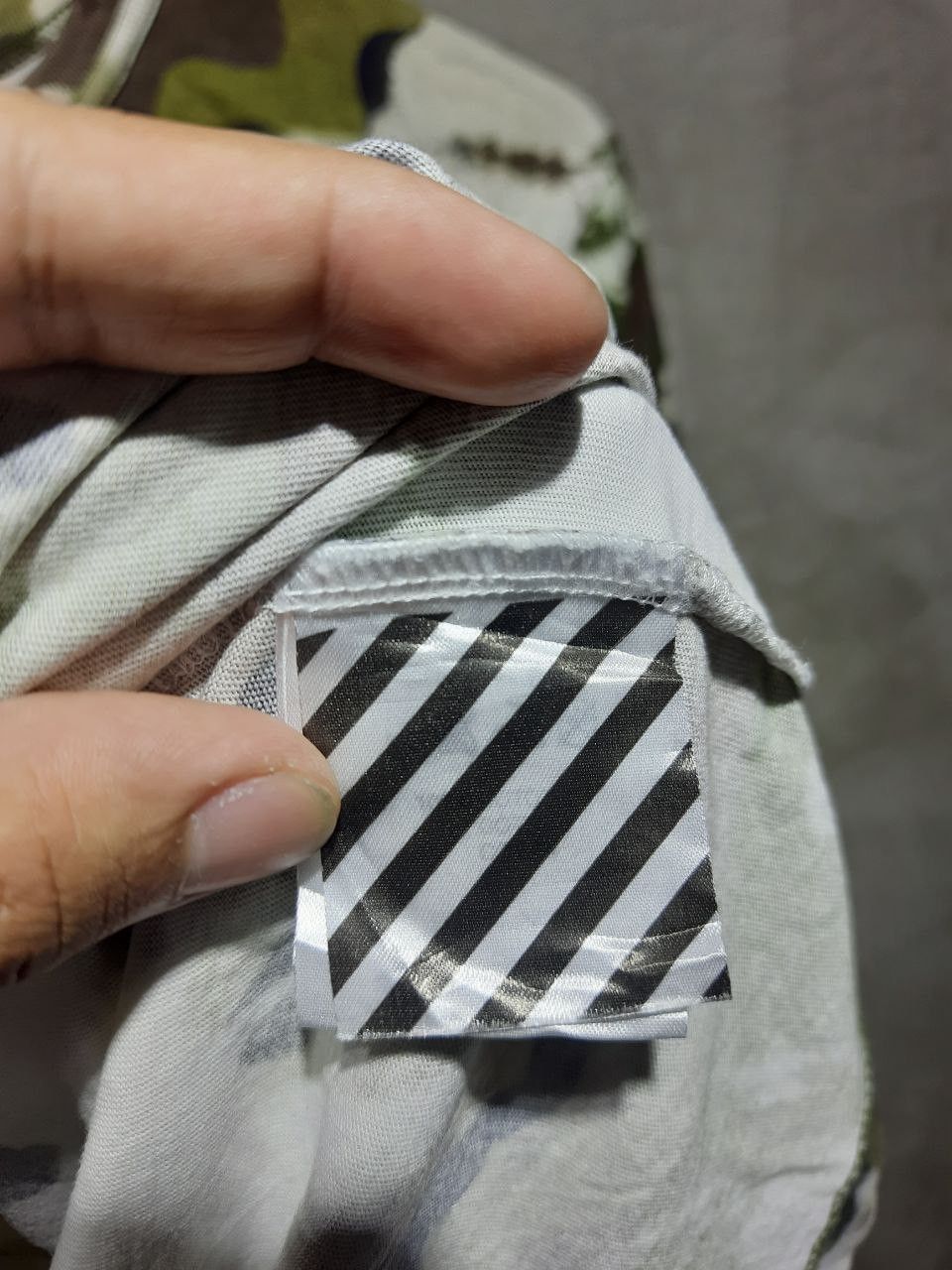 Off-White Off-White Camo Diagonal Tee Size US M / EU 48-50 / 2 - 13 Thumbnail