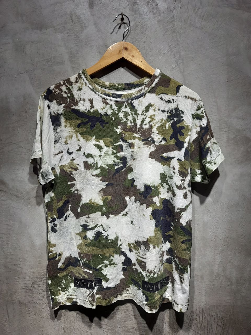 Off-White Off-White Camo Diagonal Tee Size US M / EU 48-50 / 2 - 2 Thumbnail