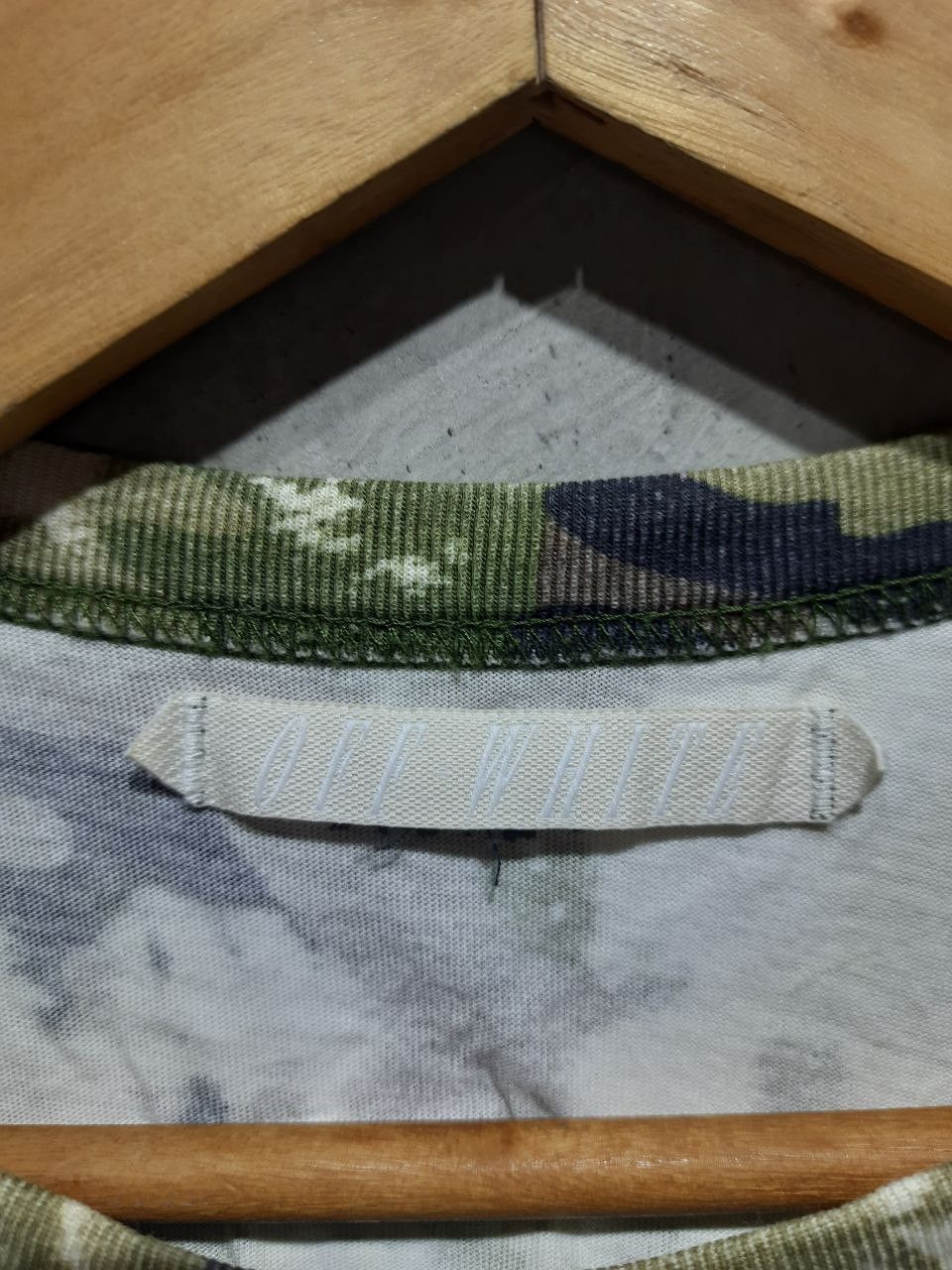 Off-White Off-White Camo Diagonal Tee Size US M / EU 48-50 / 2 - 12 Thumbnail