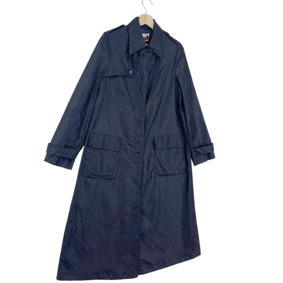 Valentino Valentino Garavani Black Monogram Trench Coat Size US M / EU 48-50 / 2 - 3 Thumbnail
