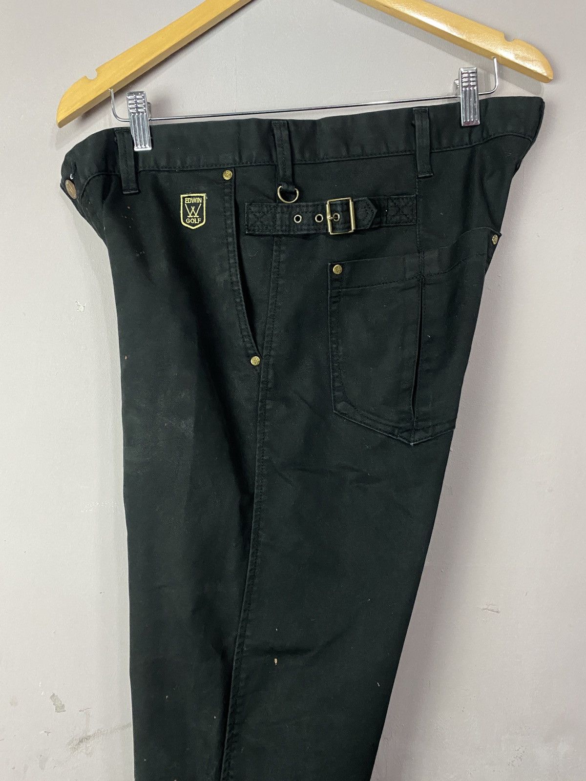 Edwin × Japanese Brand 💥RARE💥 Edwin Golf Tactical cargo pant bootcut Distressed Size US 36 / EU 52 - 17 Thumbnail