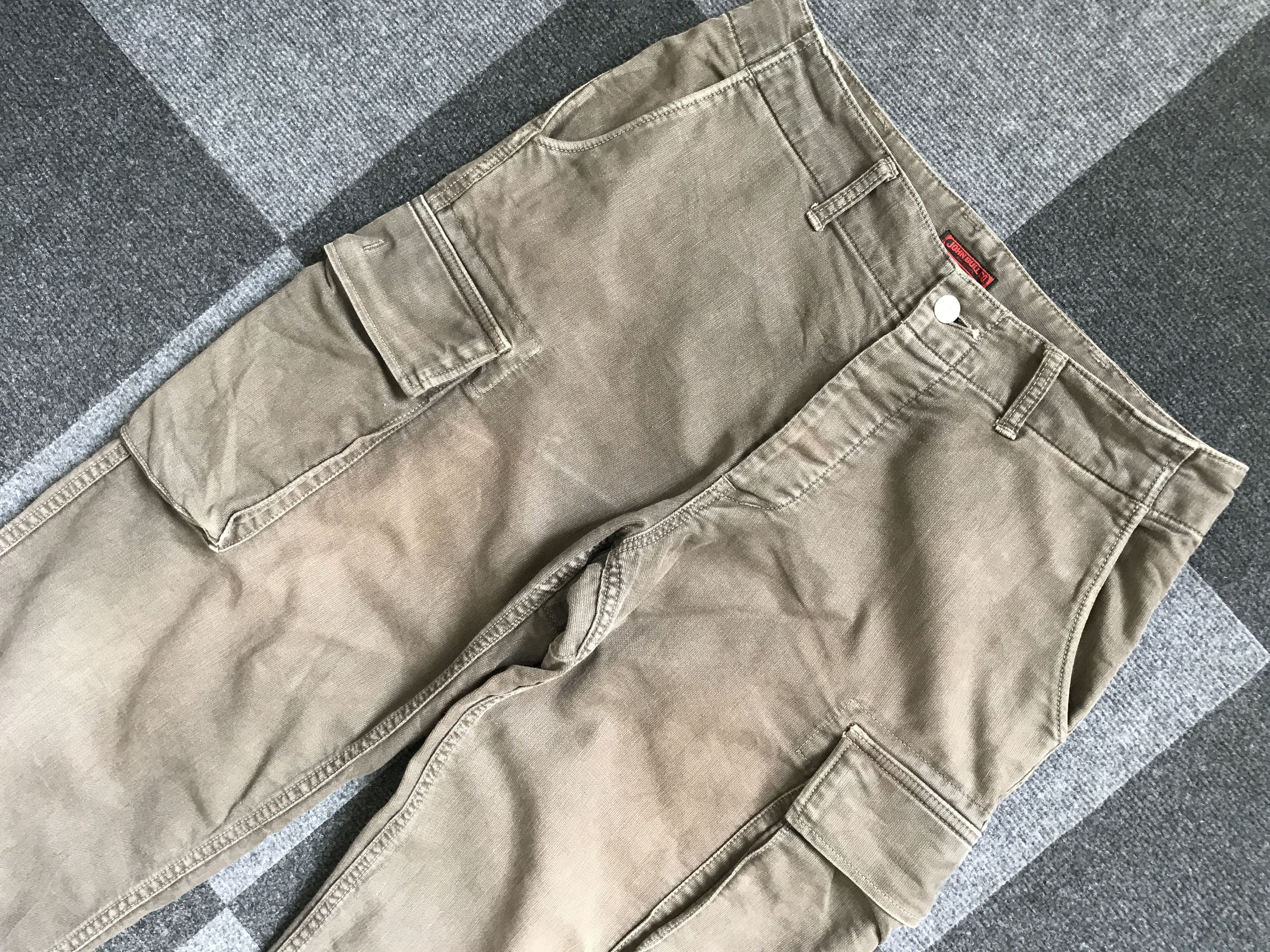 Japanese Brand CP147 Vintage JOHN BULL Japan Military Cargo Pant Size US 32 / EU 48 - 4 Thumbnail