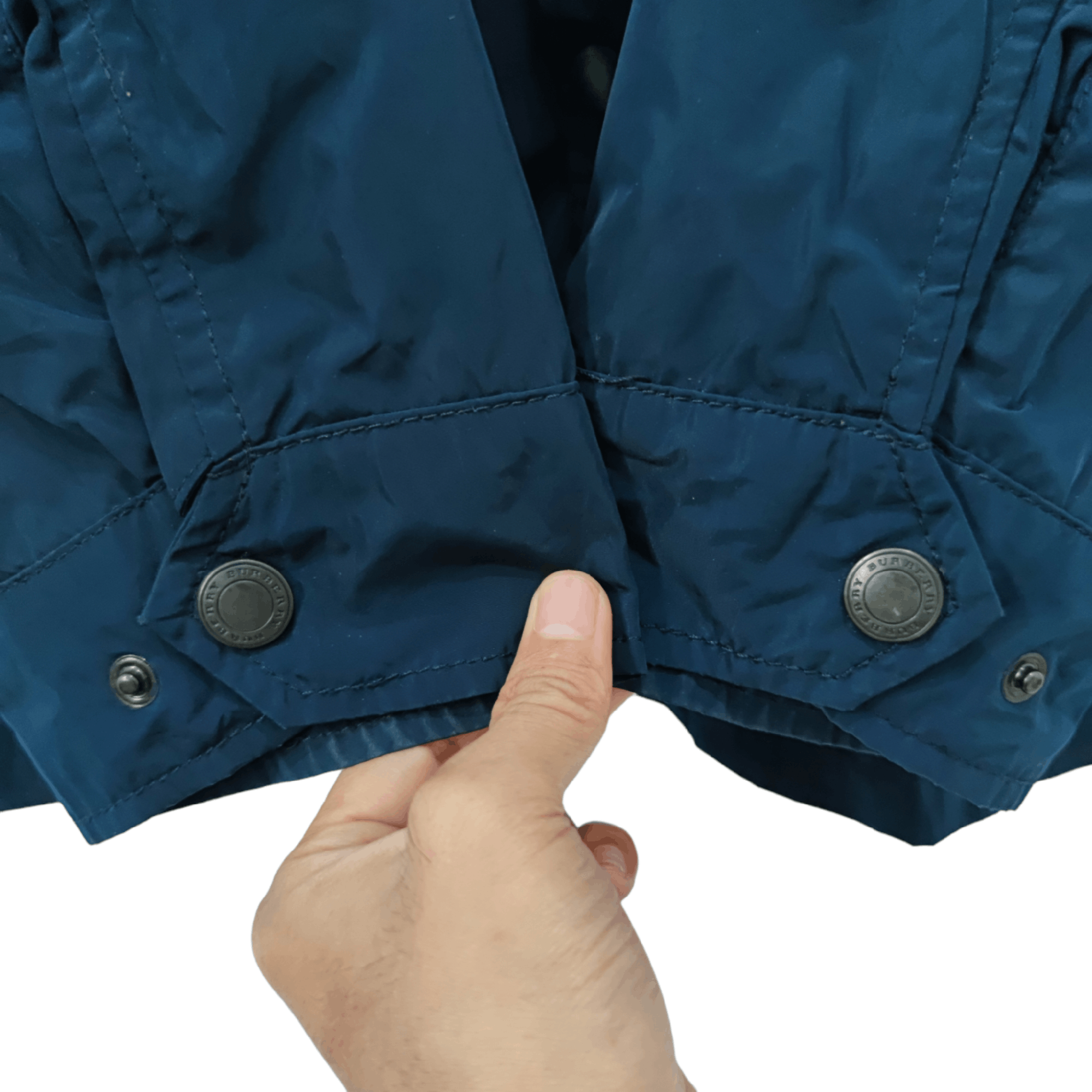 Burberry Brit Hidden Hoodie Parka Jacket