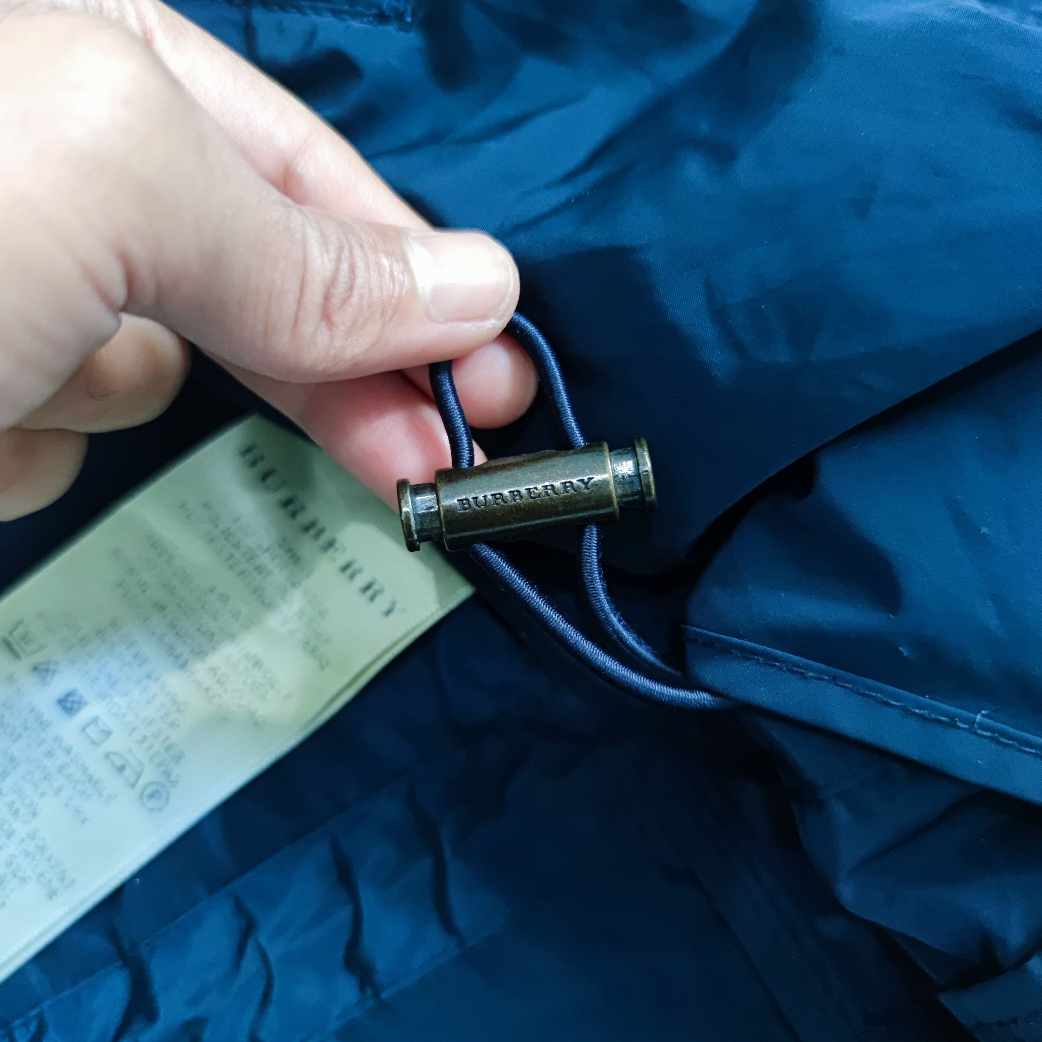 Burberry Brit Hidden Hoodie Parka Jacket