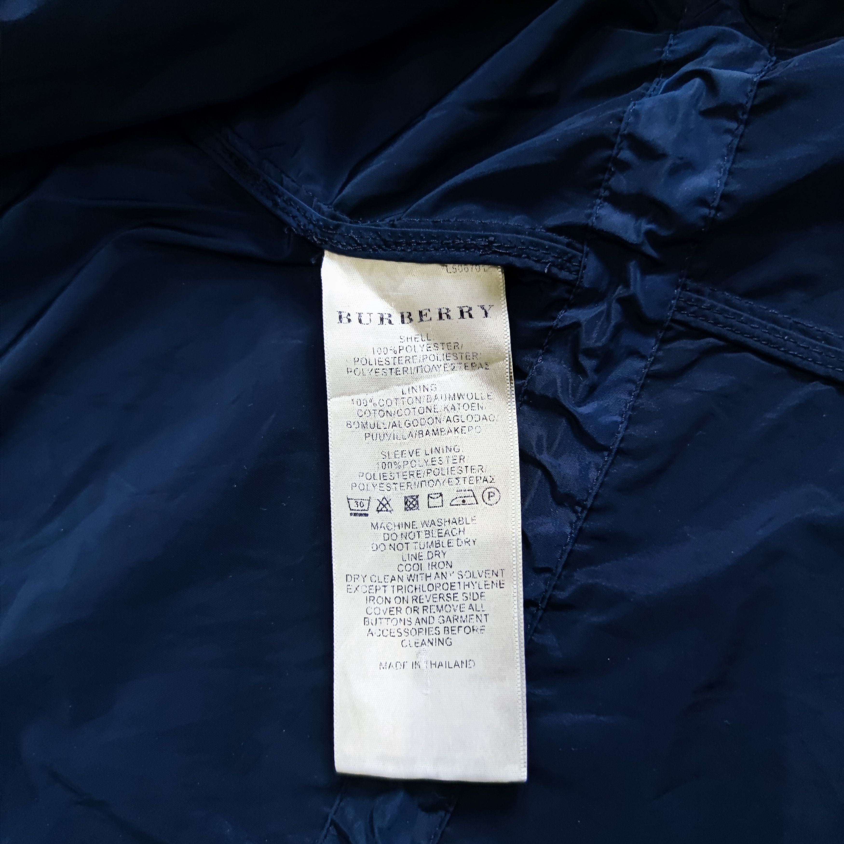 Burberry Brit Hidden Hoodie Parka Jacket
