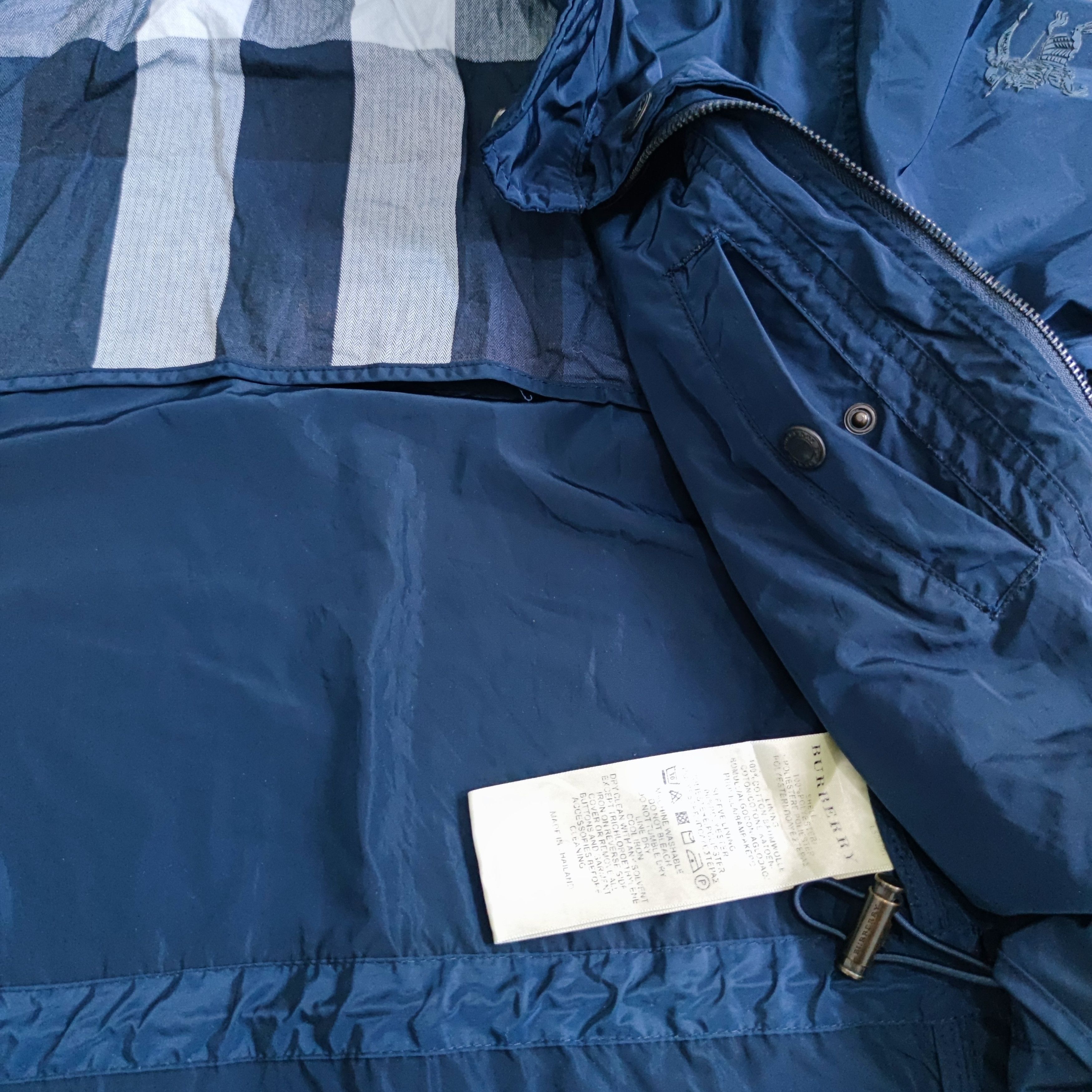 Burberry Brit Hidden Hoodie Parka Jacket