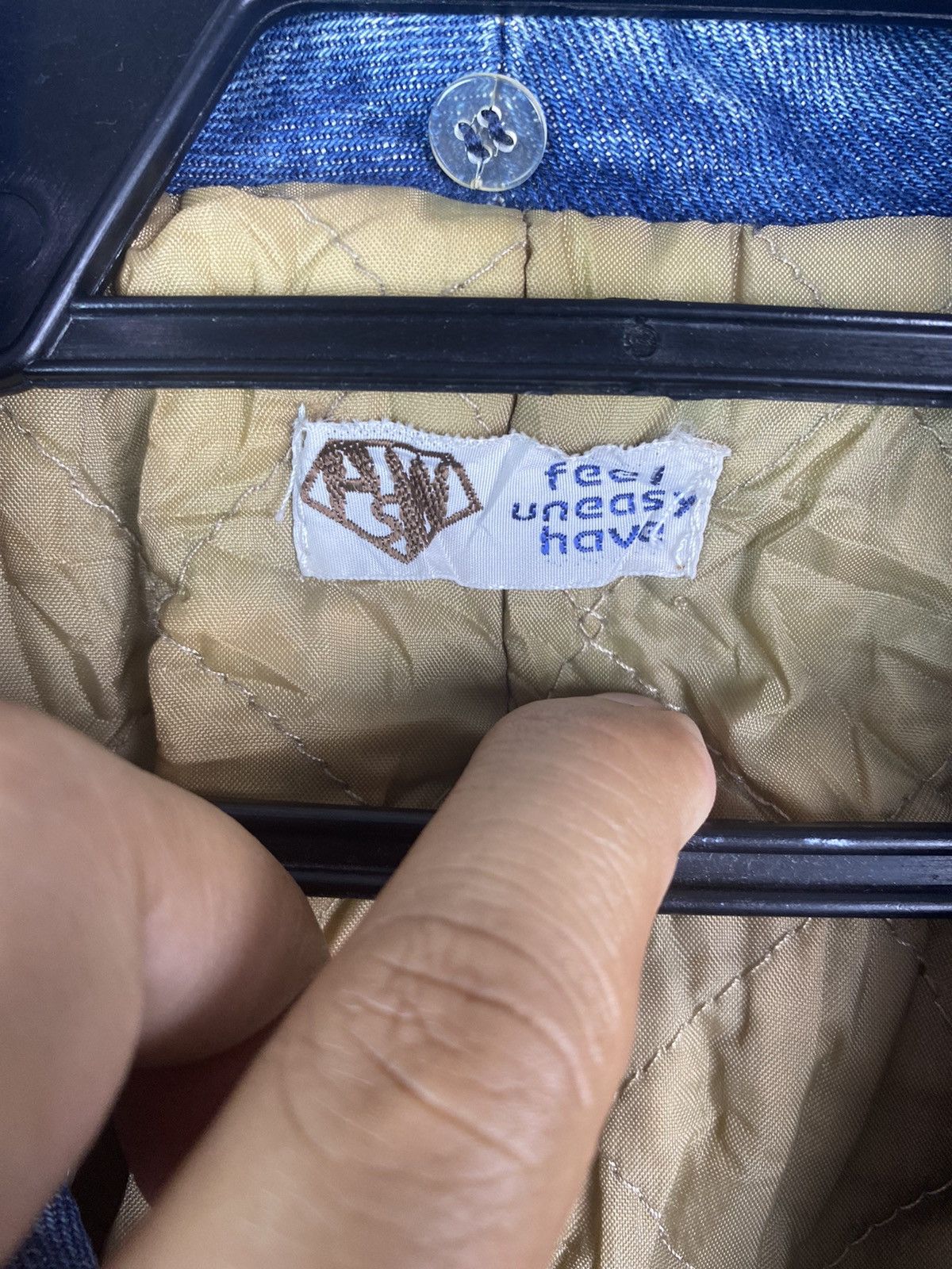 Japanese Brand Vtg 90s unique reconstruction denim coat jacket Size M / US 6-8 / IT 42-44 - 4 Thumbnail
