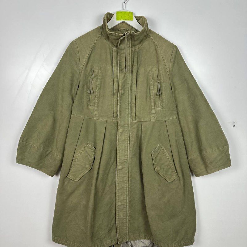 Vintage museum new Parka Quilted Military Jacket