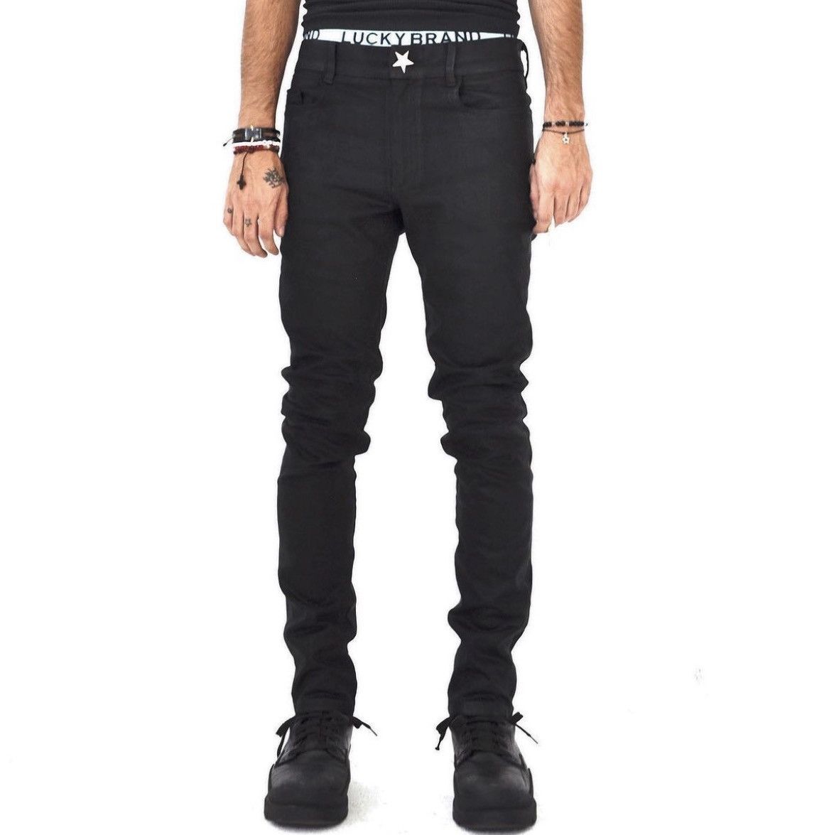 Wax Denim Jeans