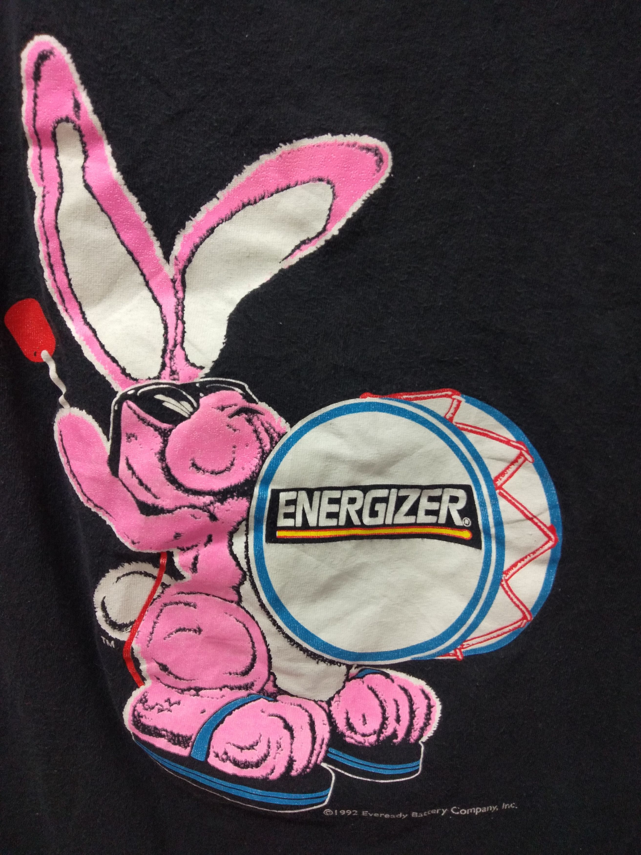 Vintage Vintage 1992 Energizer Bunny Size US L / EU 52-54 / 3 - 3 Thumbnail