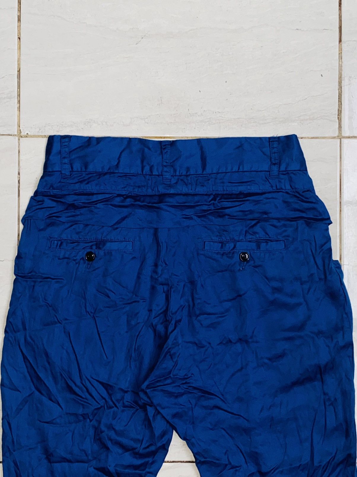 Issey Miyake Issey Miyake Zucca Organic Silk Fiber Tencel Long Pants Size US 32 / EU 48 - 8 Thumbnail