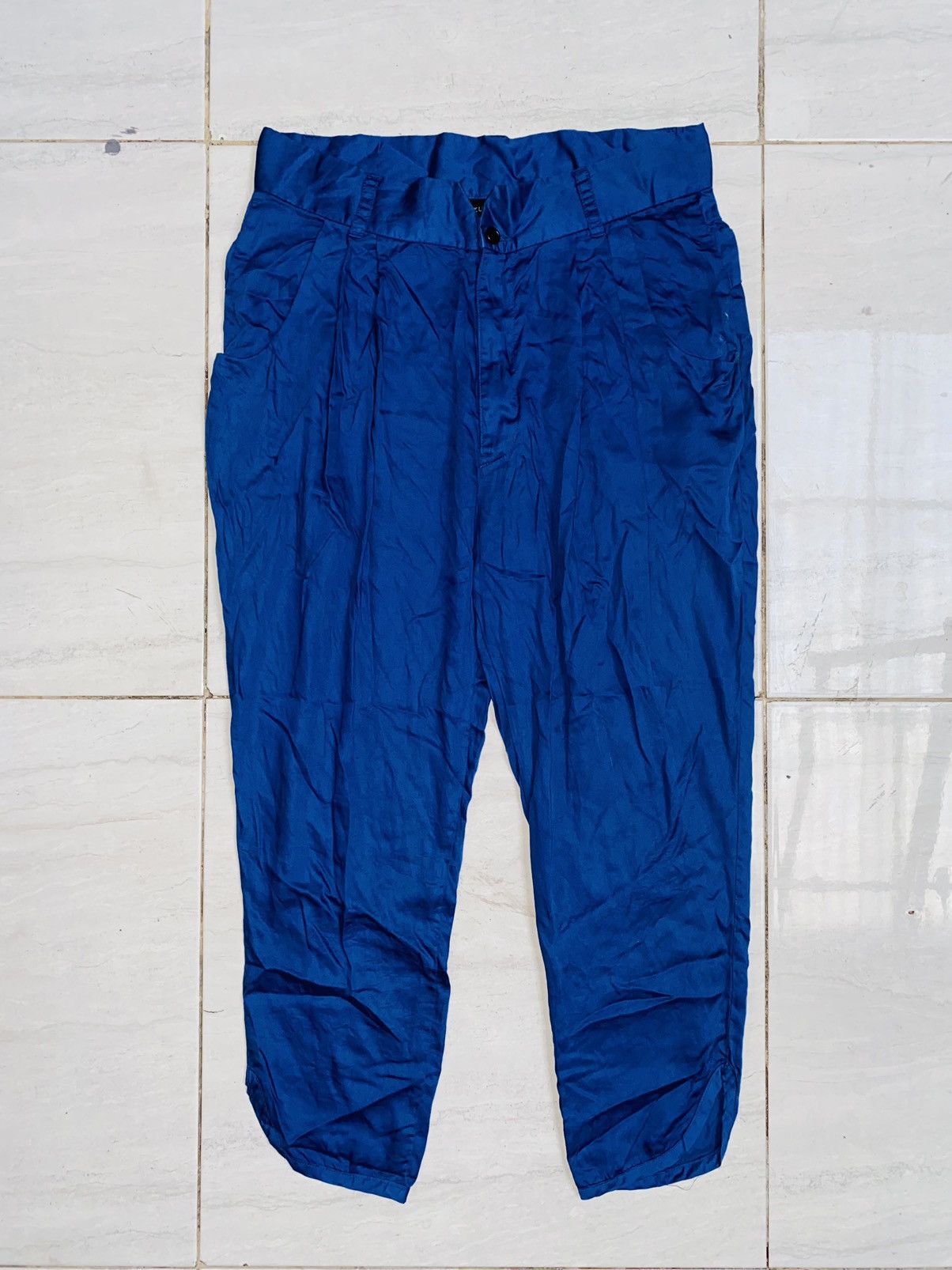Issey Miyake Issey Miyake Zucca Organic Silk Fiber Tencel Long Pants Size US 32 / EU 48 - 1 Thumbnail