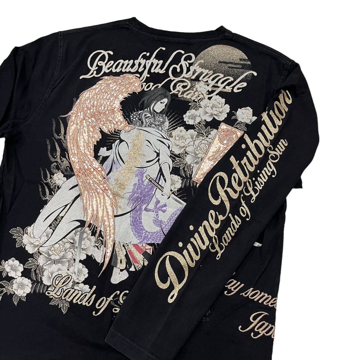 Japanese Brand 🔥BEST OFFER🔥 Divine Retribution Japanese Spirit Sukajan Size US L / EU 52-54 / 3 - 6 Thumbnail