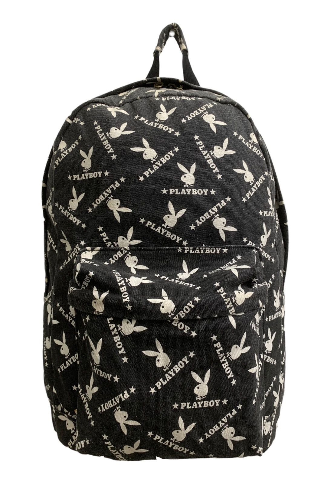 Beauty Beast × Playboy RARE ‼️ Vintage 90s Playboy Monogram Backpack Size ONE SIZE - 2 Thumbnail