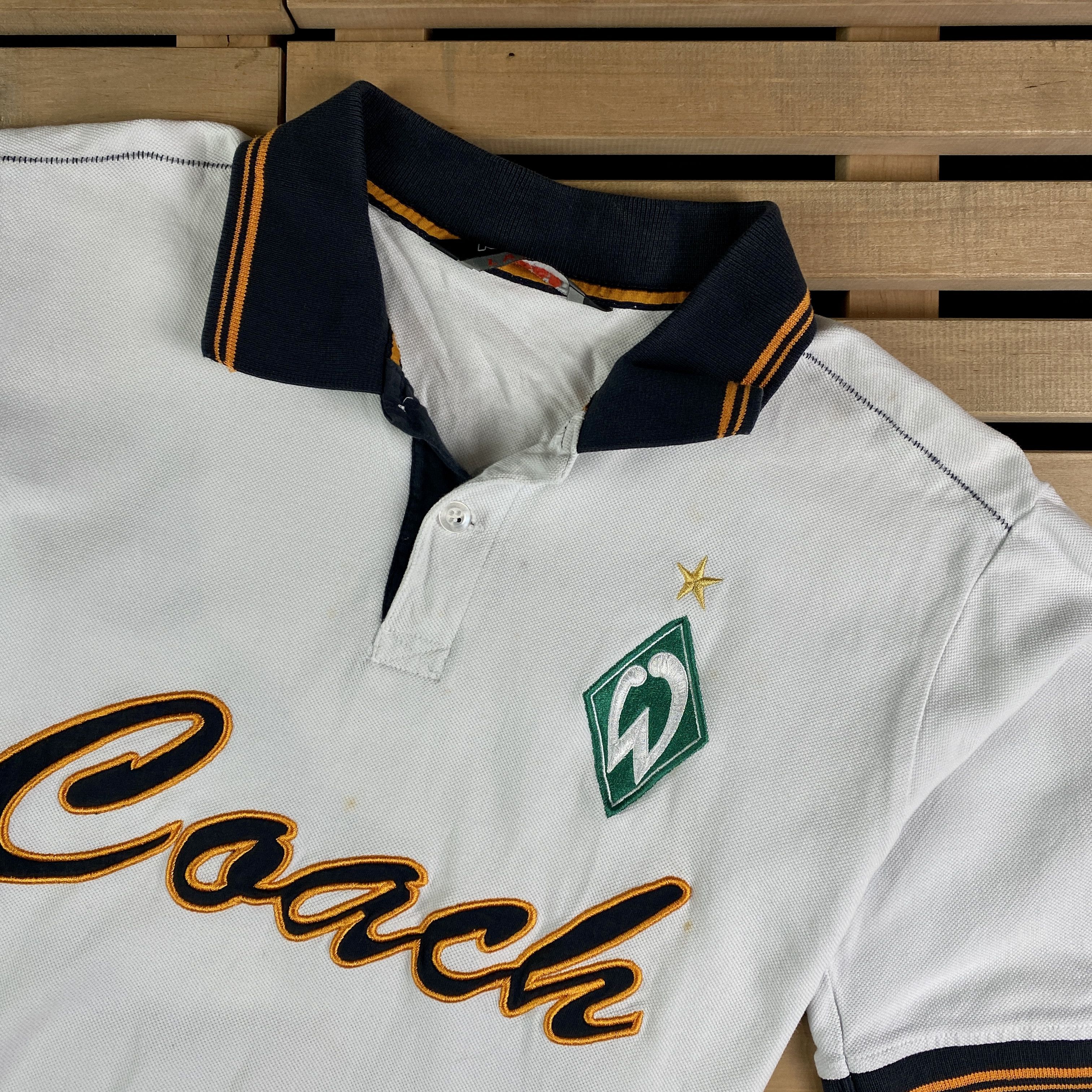 Kappa × Vintage Football Polo T-Shirt Warder Bremen Kappa Vintage Size L Size US L / EU 52-54 / 3 - 2 Thumbnail