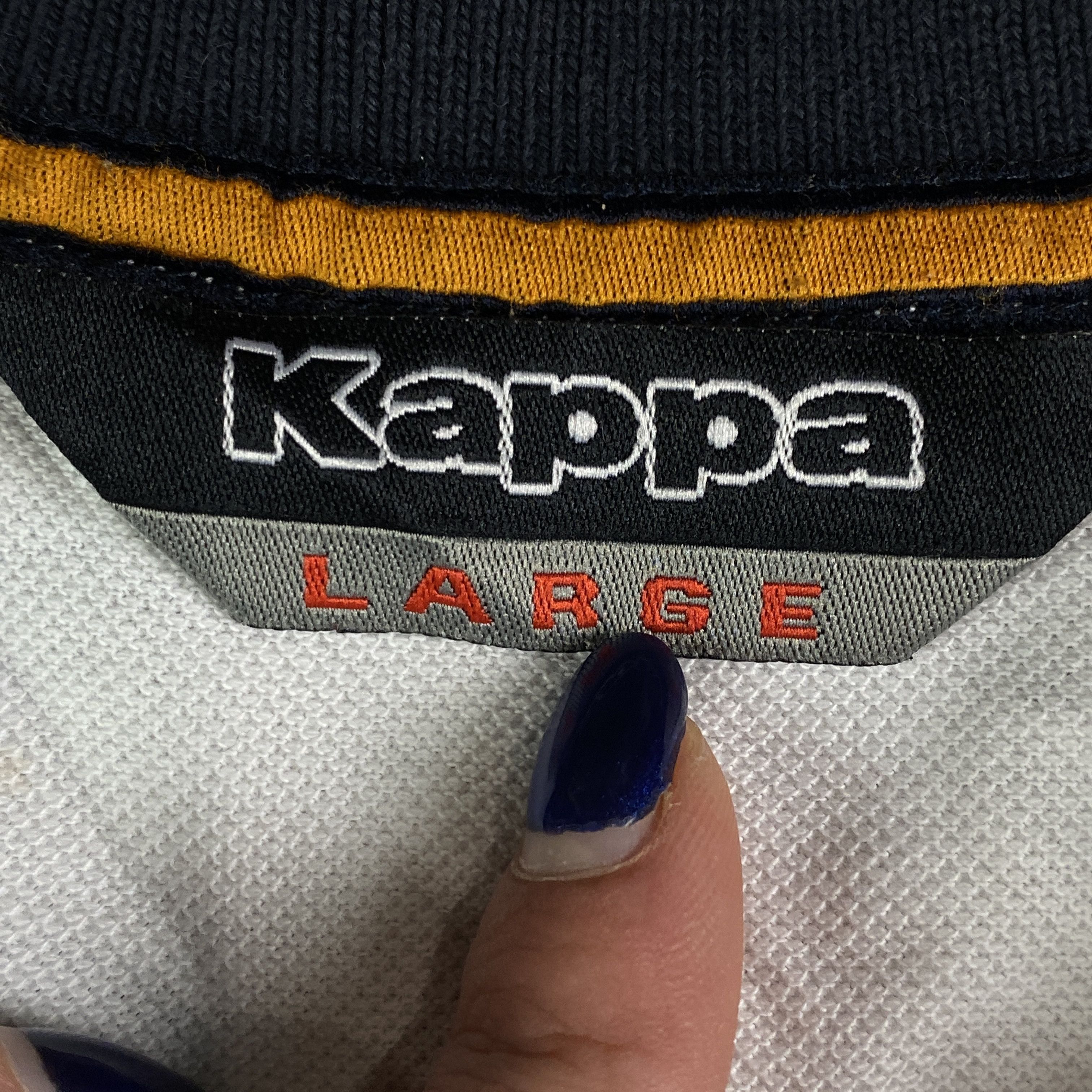 Kappa × Vintage Football Polo T-Shirt Warder Bremen Kappa Vintage Size L Size US L / EU 52-54 / 3 - 6 Thumbnail