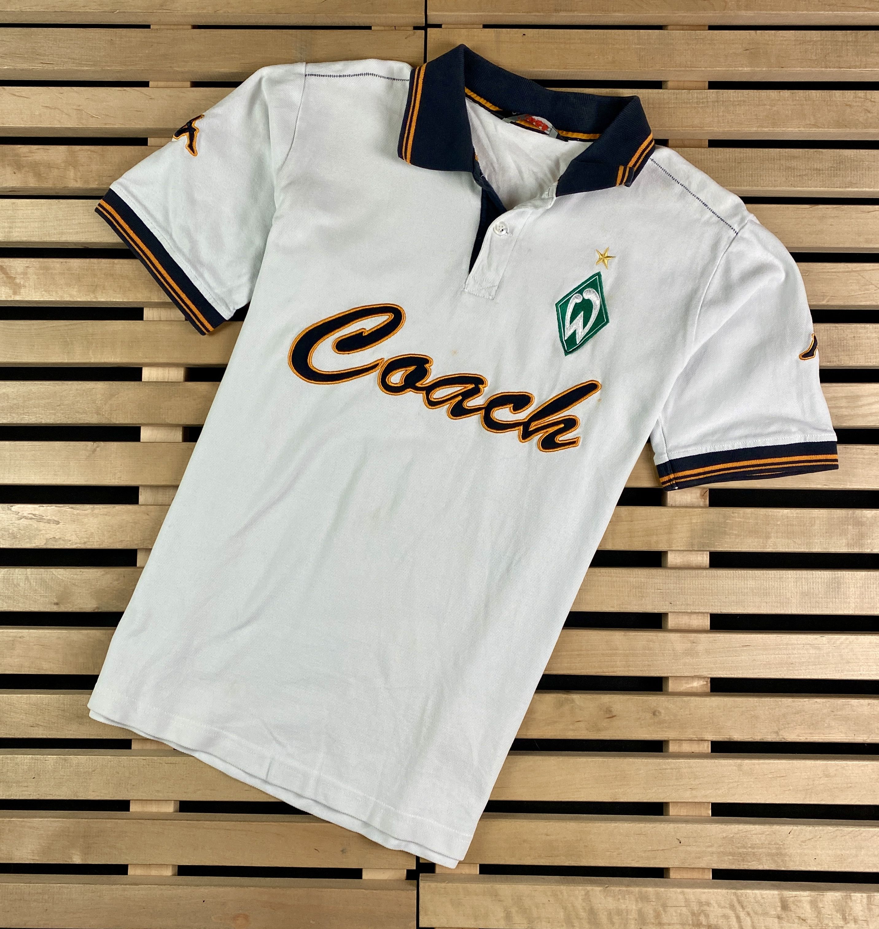 Kappa × Vintage Football Polo T-Shirt Warder Bremen Kappa Vintage Size L Size US L / EU 52-54 / 3 - 1 Thumbnail