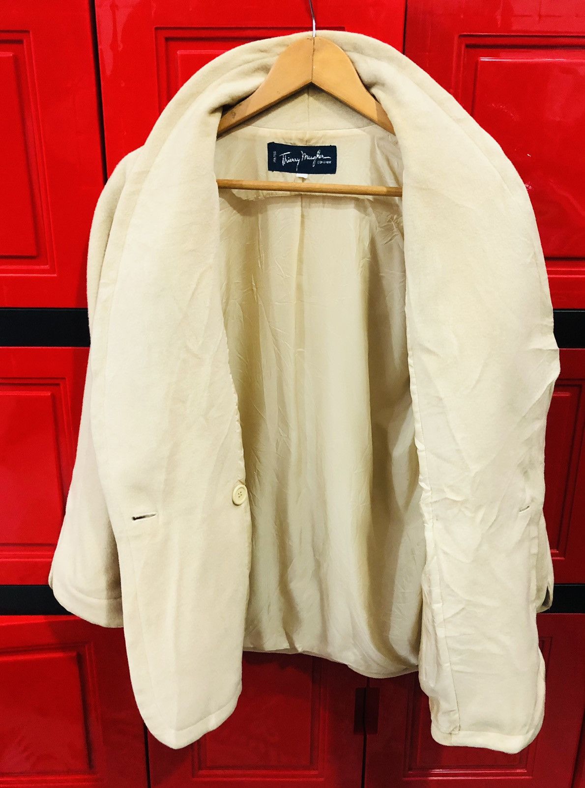 Thierry Mugler × Vintage Vintage Thierry Mugler Paris Edition Mohair Jacket Size M / US 6-8 / IT 42-44 - 9 Thumbnail