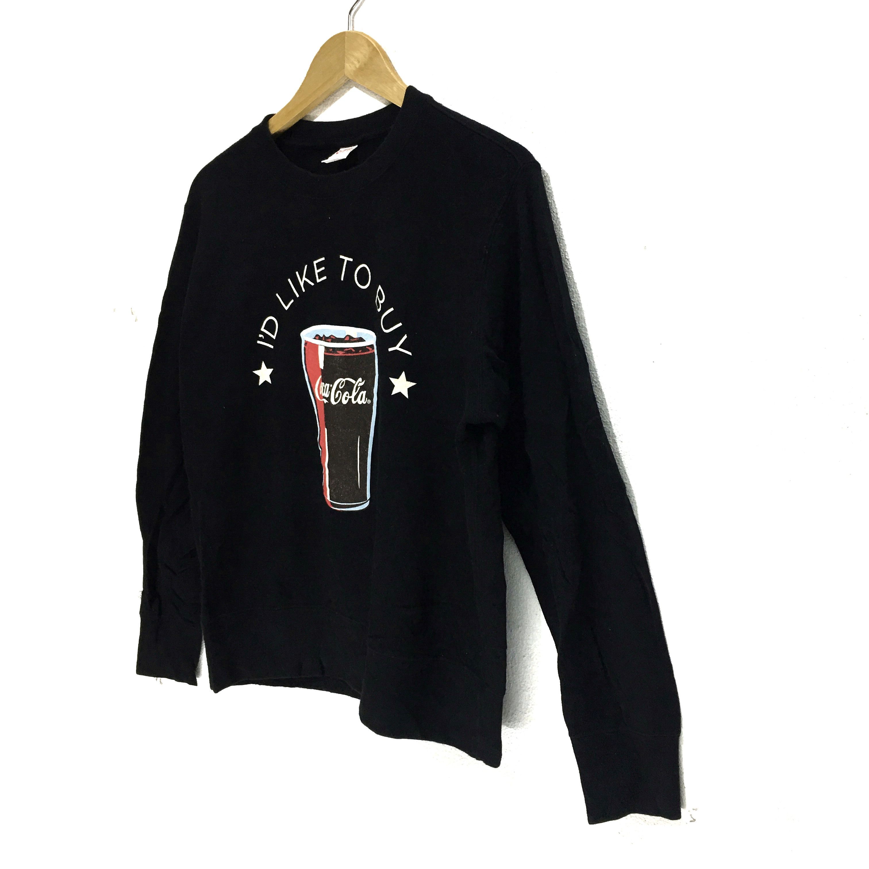 Coca Cola Vtg COCA COLA Sweatshirt Logo Coke Jumper Crewneck Sweater Size S / US 4 / IT 40 - 5 Thumbnail