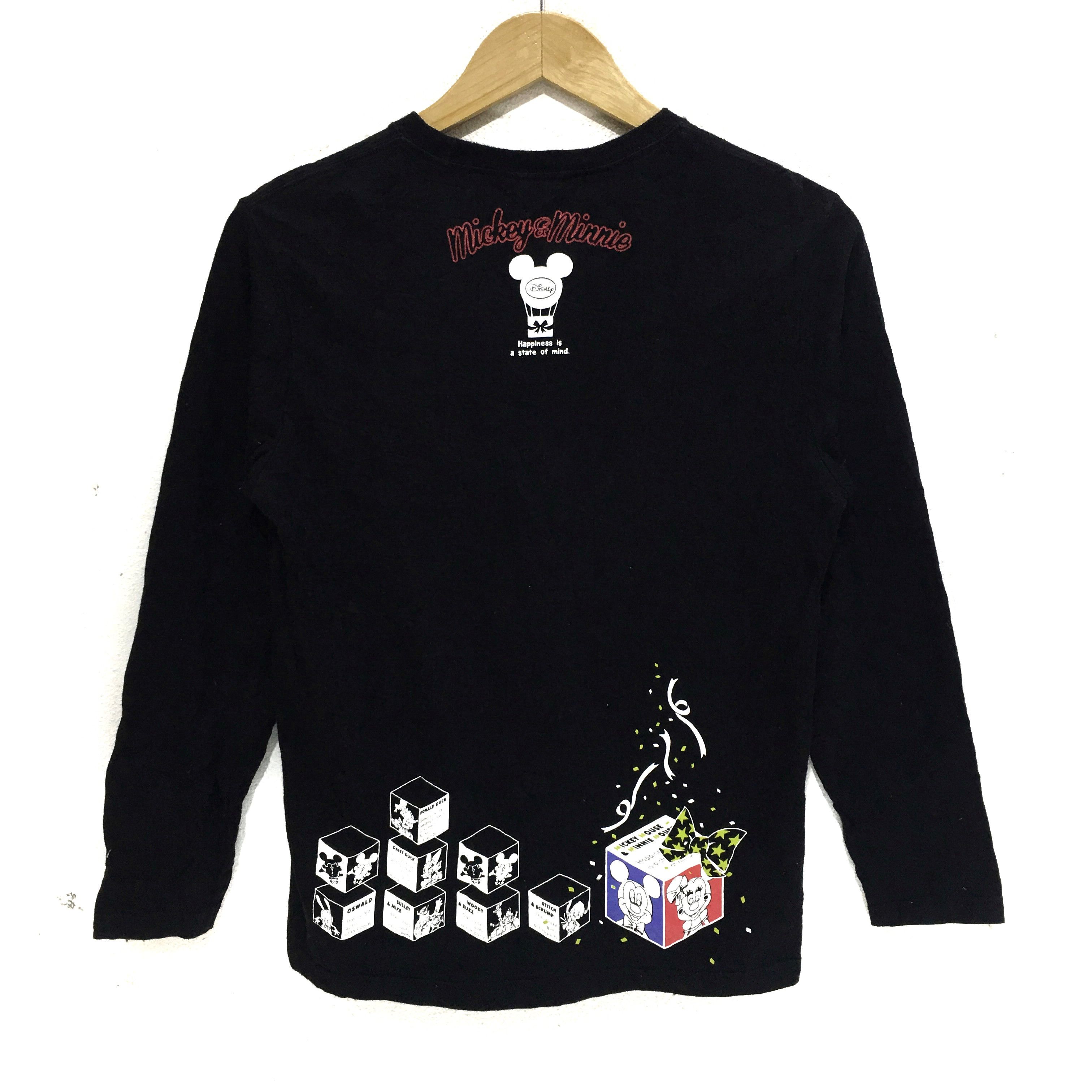 Mickey Mouse Vtg MICKEY MINNIE MOUSE Disney Cartoon Sweater Sweatshirt Size S / US 4 / IT 40 - 6 Thumbnail