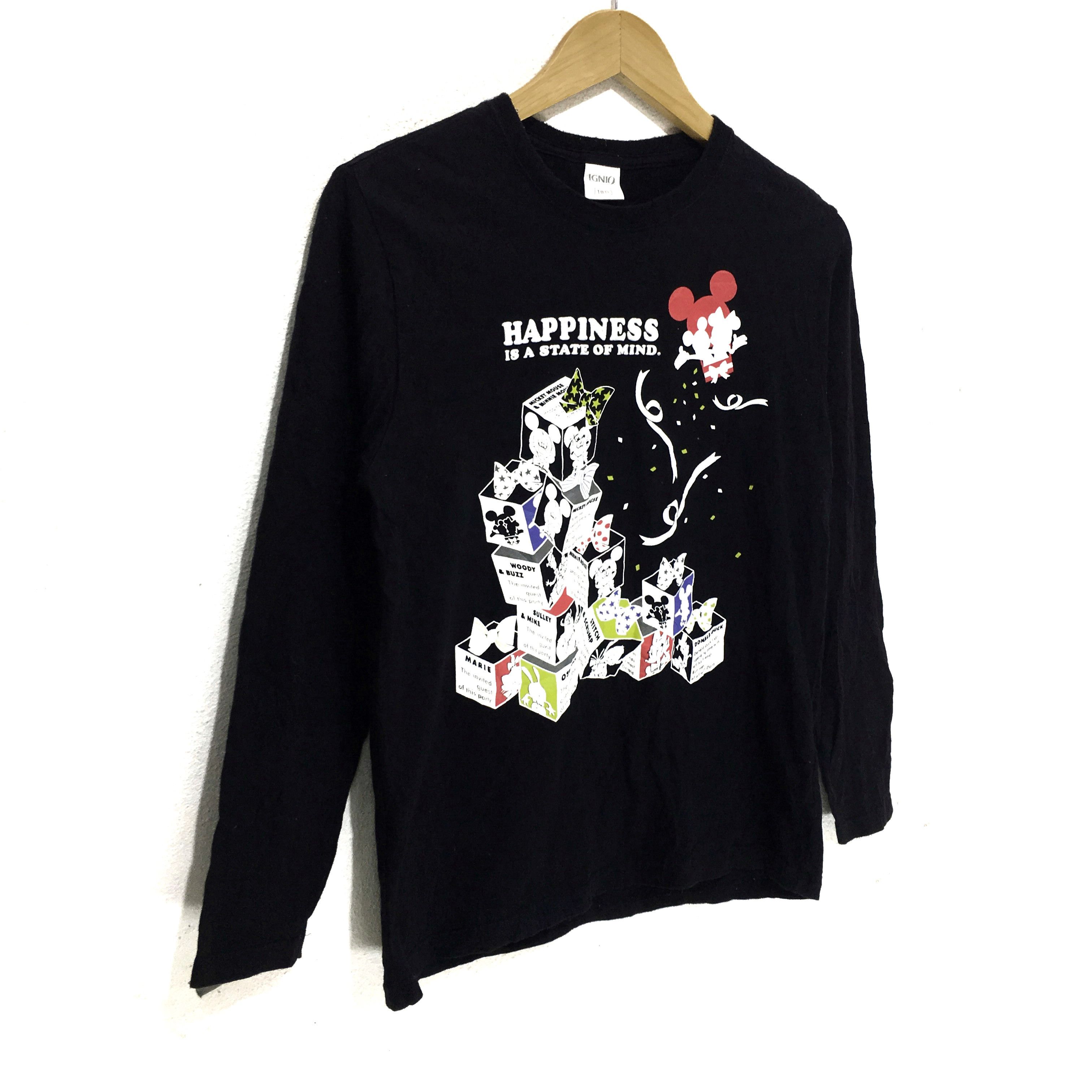 Mickey Mouse Vtg MICKEY MINNIE MOUSE Disney Cartoon Sweater Sweatshirt Size S / US 4 / IT 40 - 4 Thumbnail