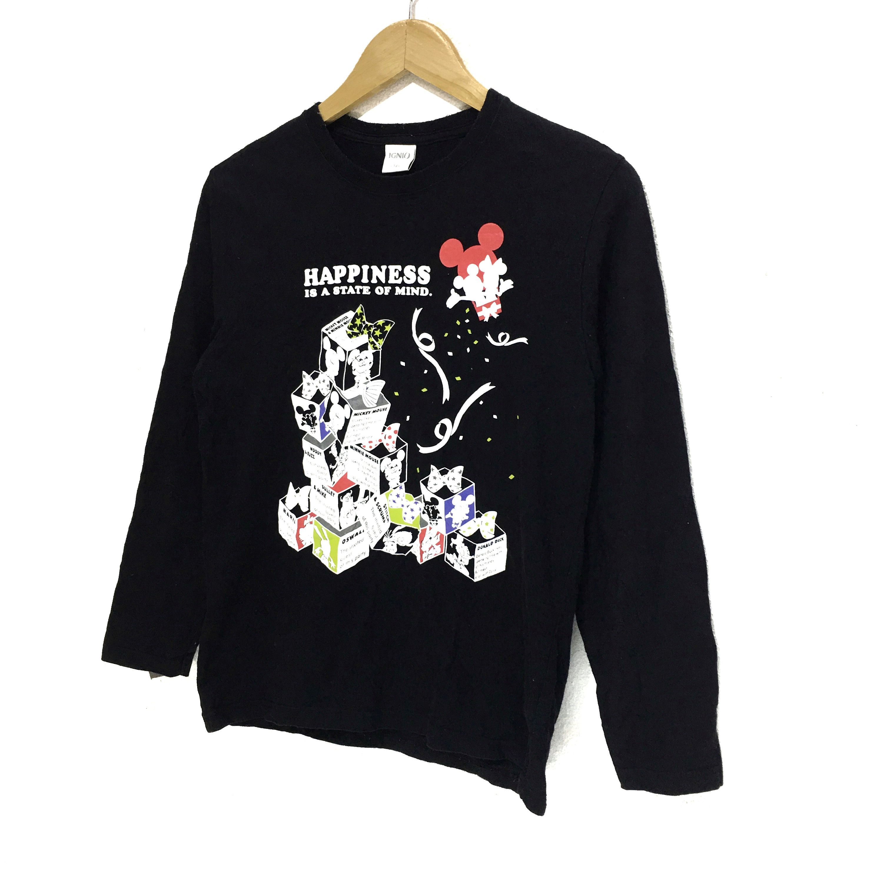 Mickey Mouse Vtg MICKEY MINNIE MOUSE Disney Cartoon Sweater Sweatshirt Size S / US 4 / IT 40 - 5 Thumbnail