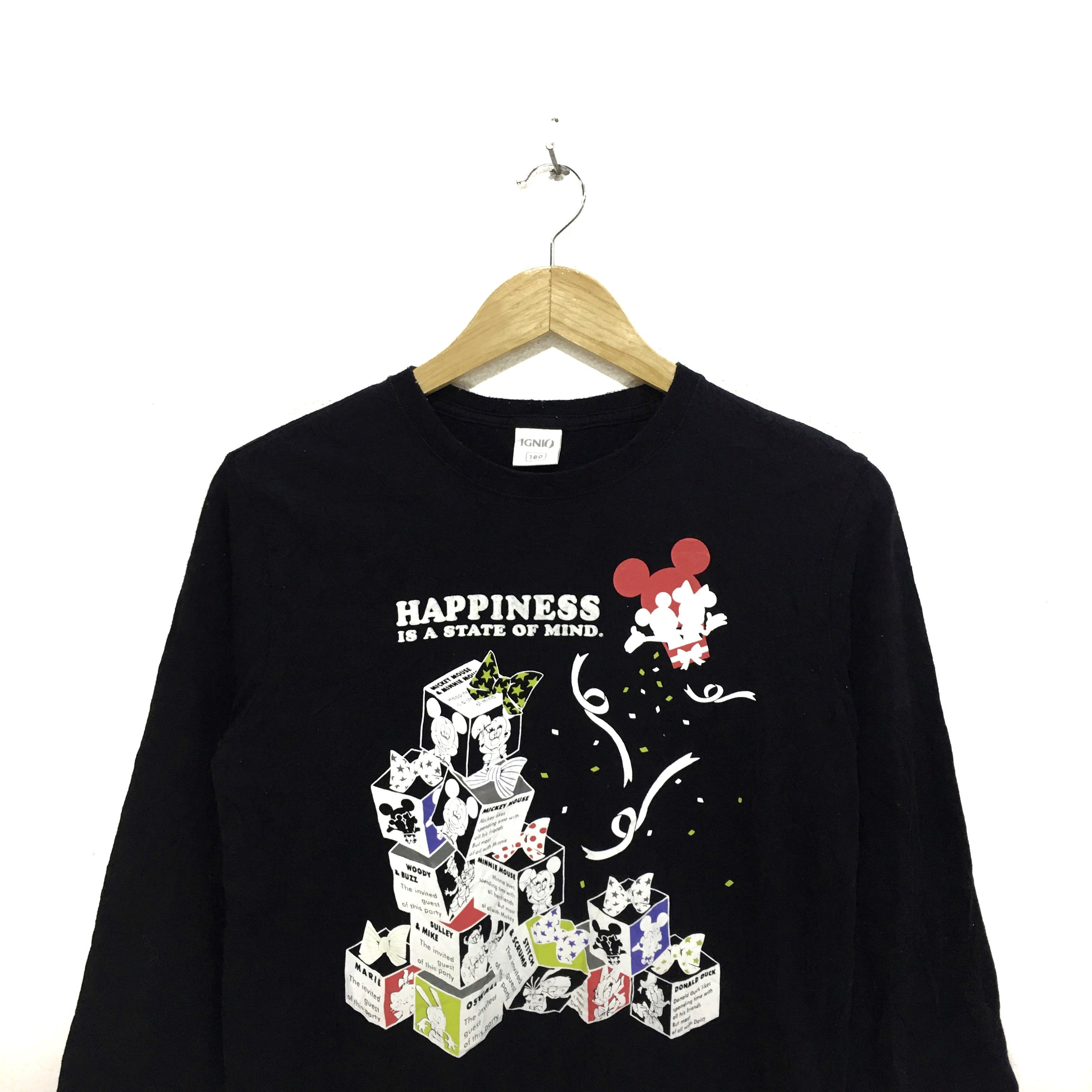 Mickey Mouse Vtg MICKEY MINNIE MOUSE Disney Cartoon Sweater Sweatshirt Size S / US 4 / IT 40 - 2 Thumbnail