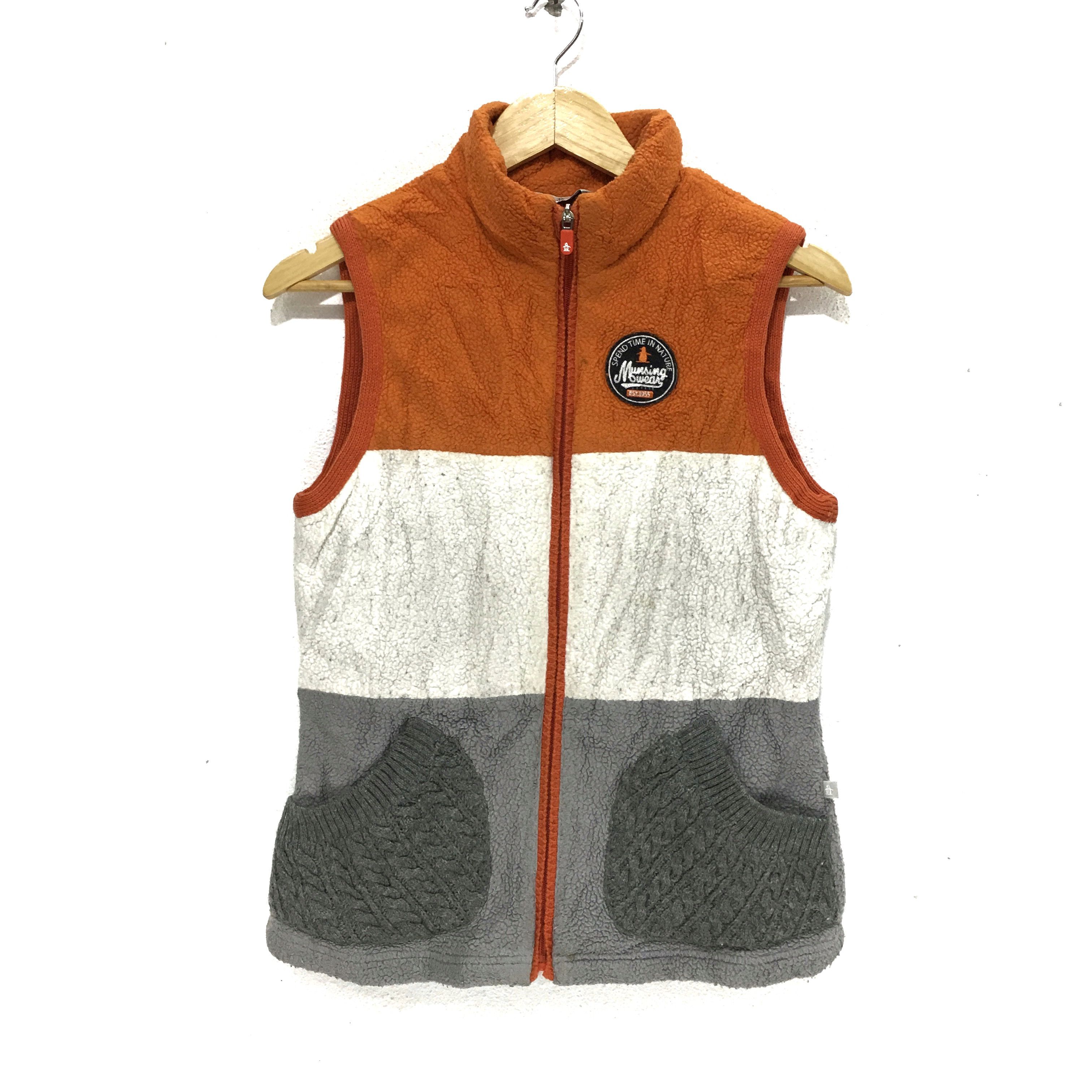 Vtg MUNSINGWEAR Grand Slam Fishing Vest Hunting Sweater