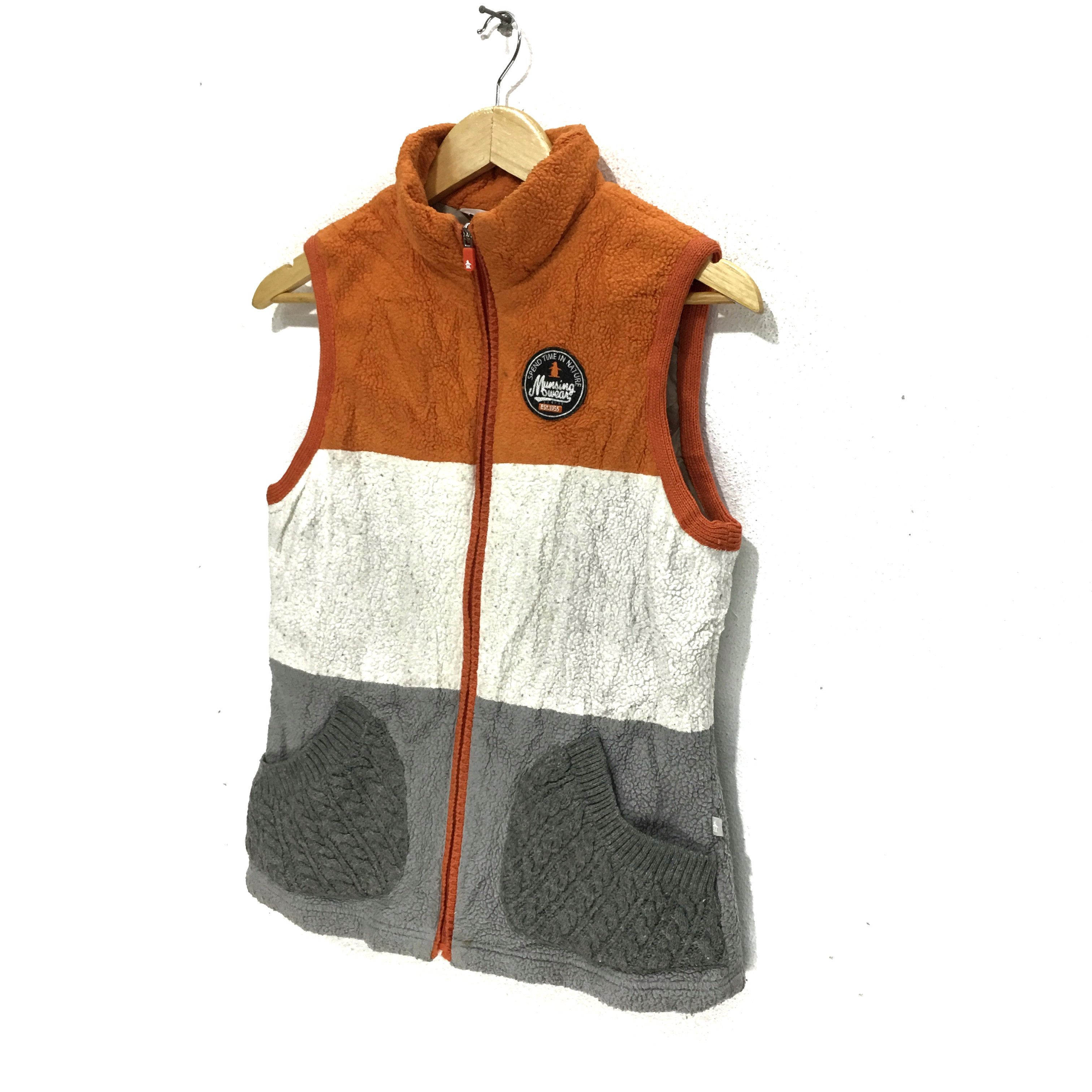 Vtg MUNSINGWEAR Grand Slam Fishing Vest Hunting Sweater