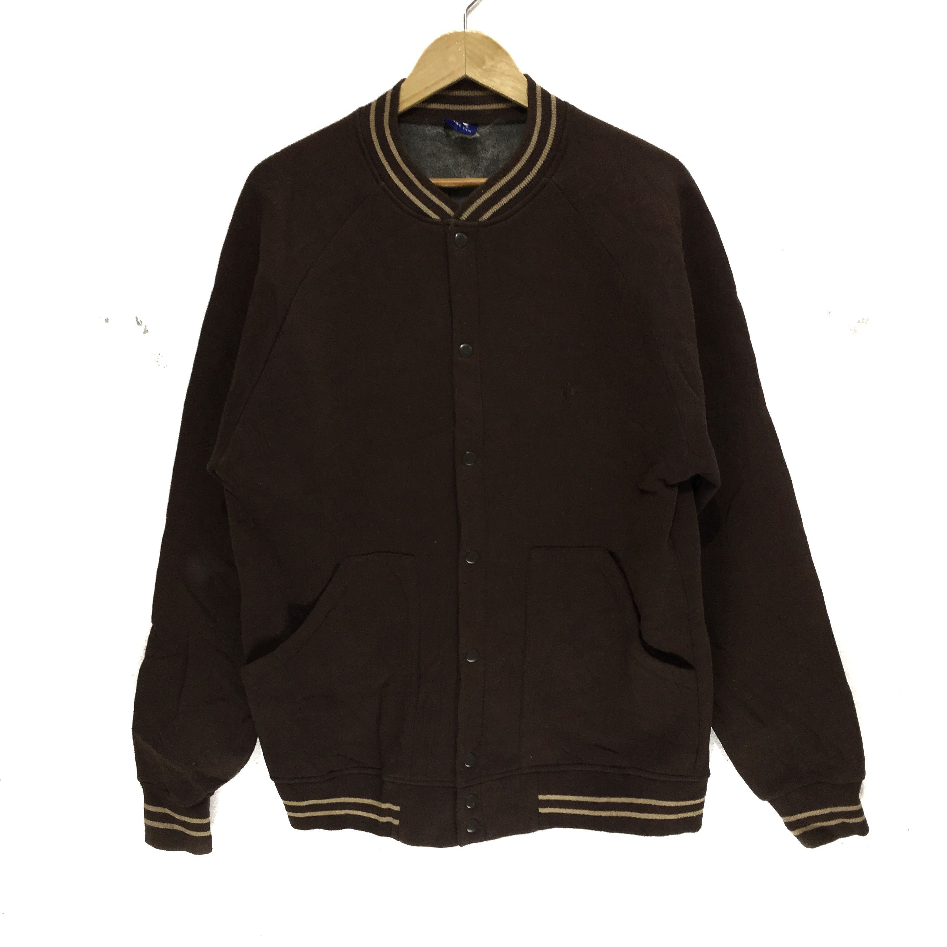 Hang Ten Vtg HANG TEN Surf Cardigan Varsity Jacket Sweater Size US L / EU 52-54 / 3 - 1 Thumbnail